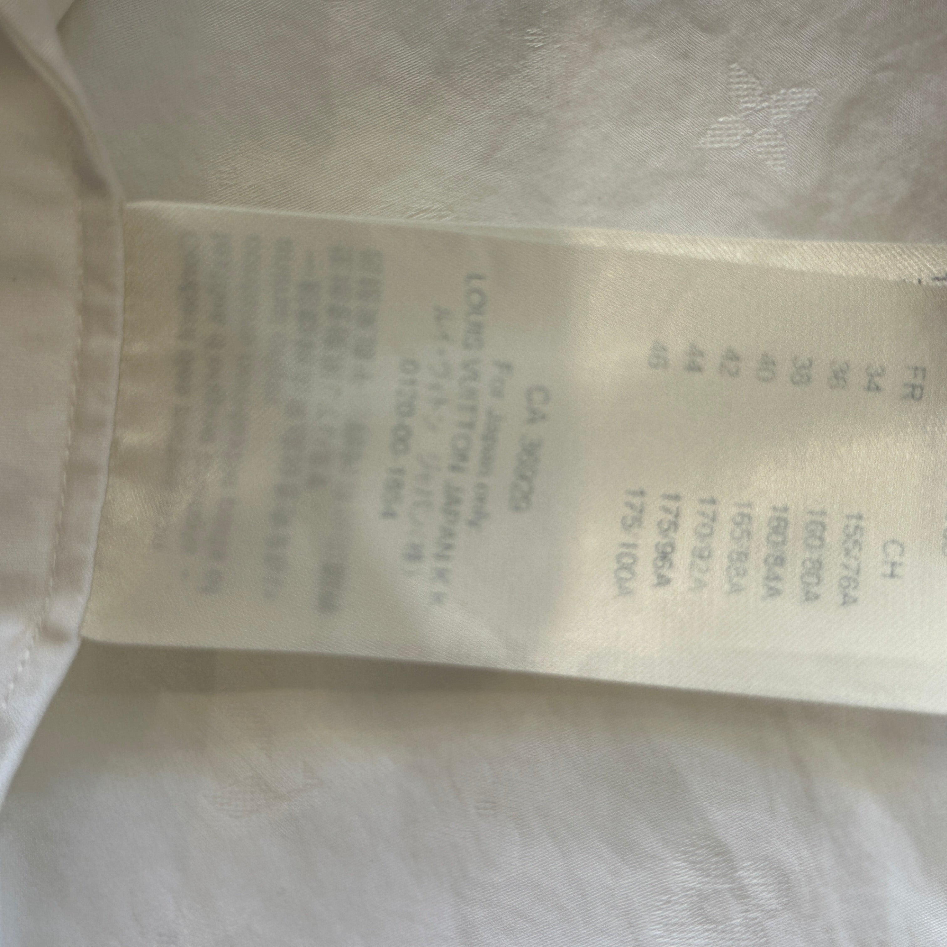 Louis Vuitton Textured Monogram Shirt (RRP £1,710) | Authentic Preloved