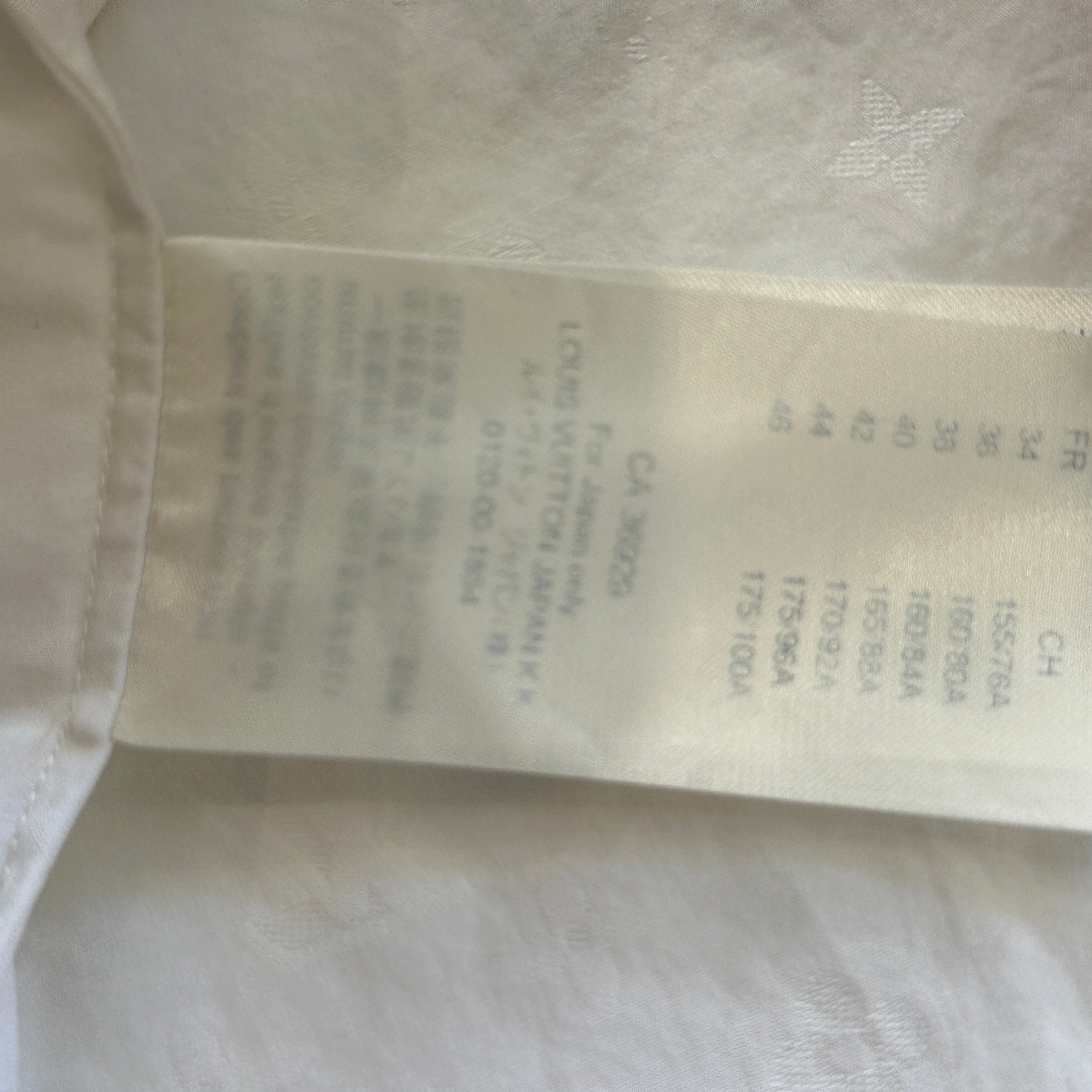 Louis Vuitton Textured Monogram Shirt (RRP £1,710) | Authentic Preloved