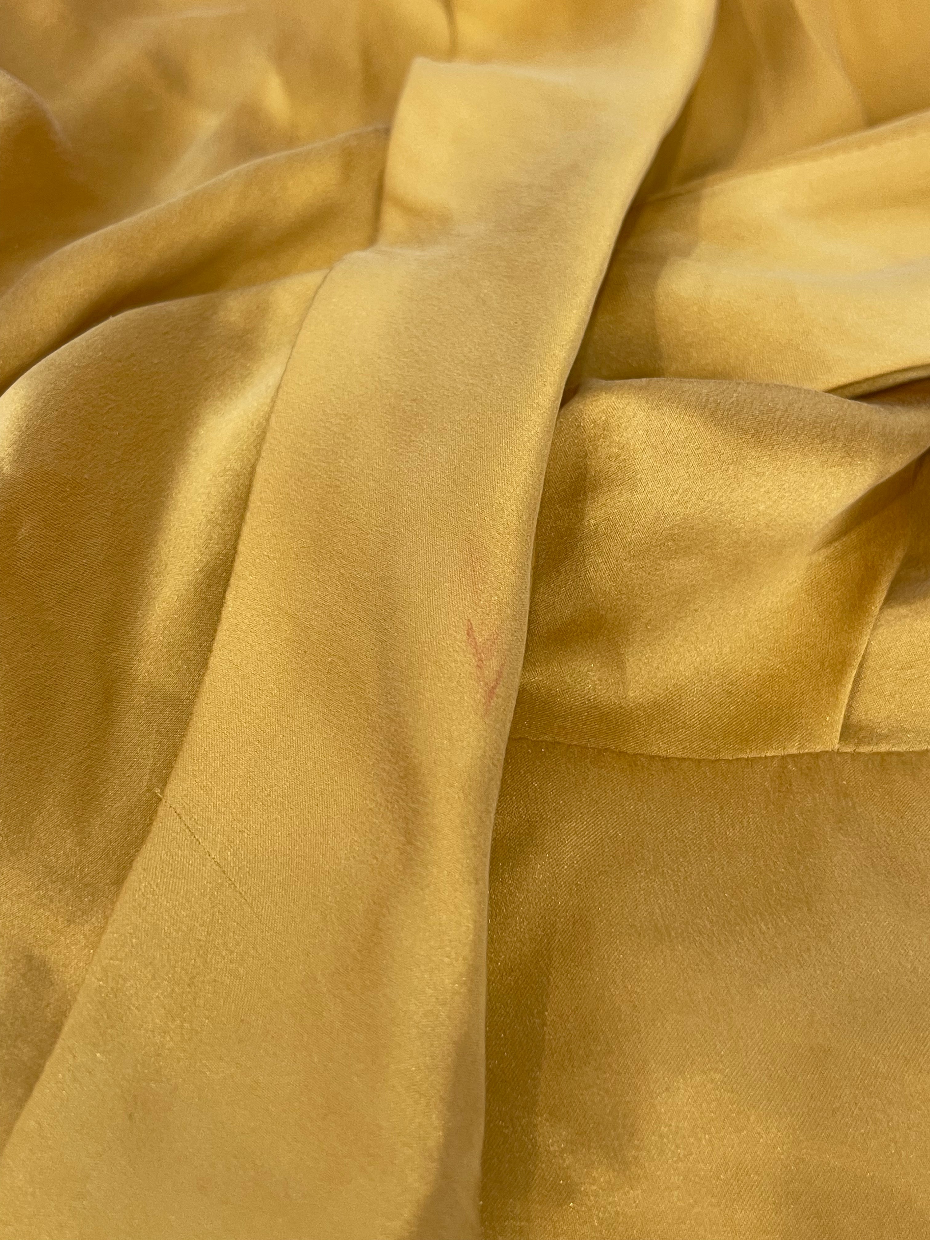 Zimmermann Silk Mustard Wrap Dress (RRP £750) | Authentic & Preloved