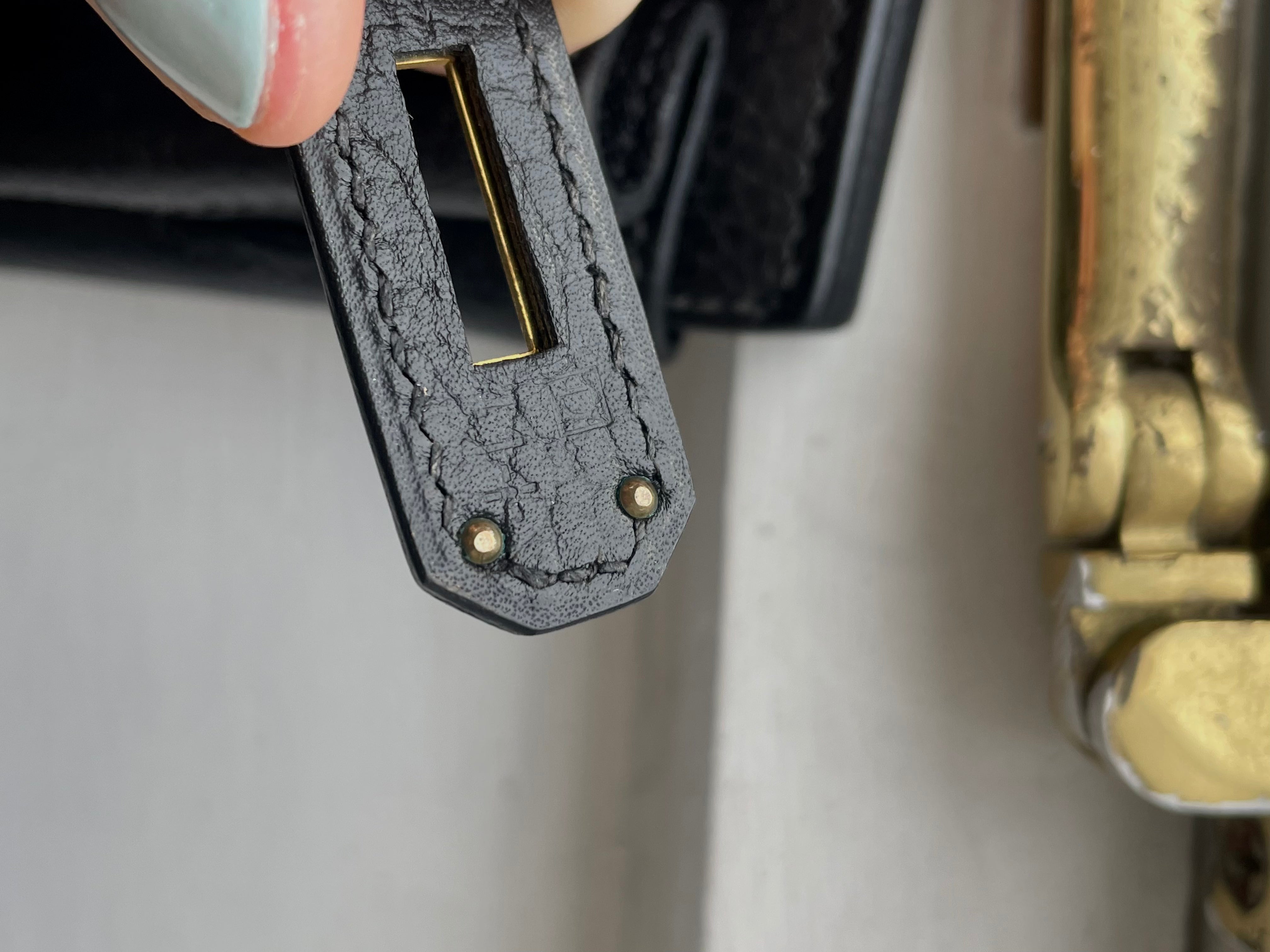 Birkin 35 in Black Ardennes Leather Gold Hardware