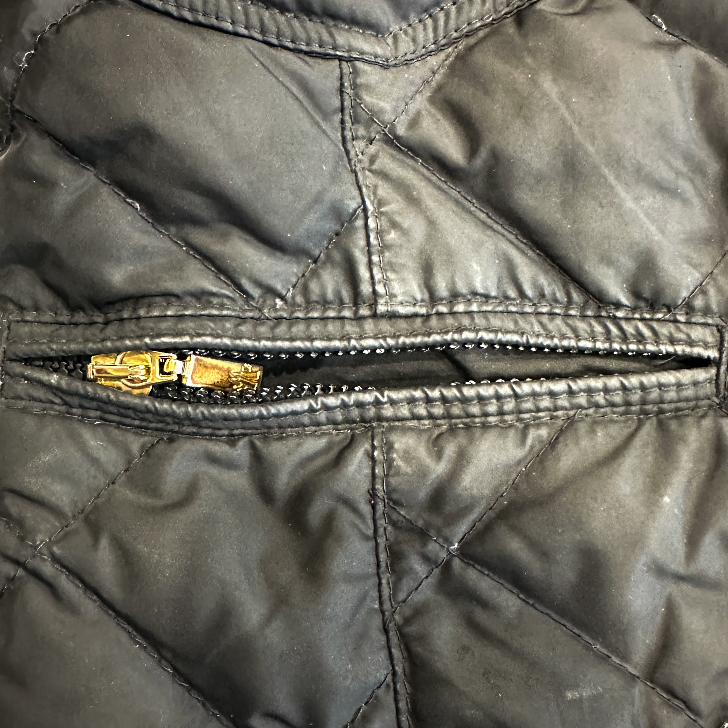 Moncler Black Virginia Quilted Fur Hood Belted Coat RRP £1000 | Authentic Preloved