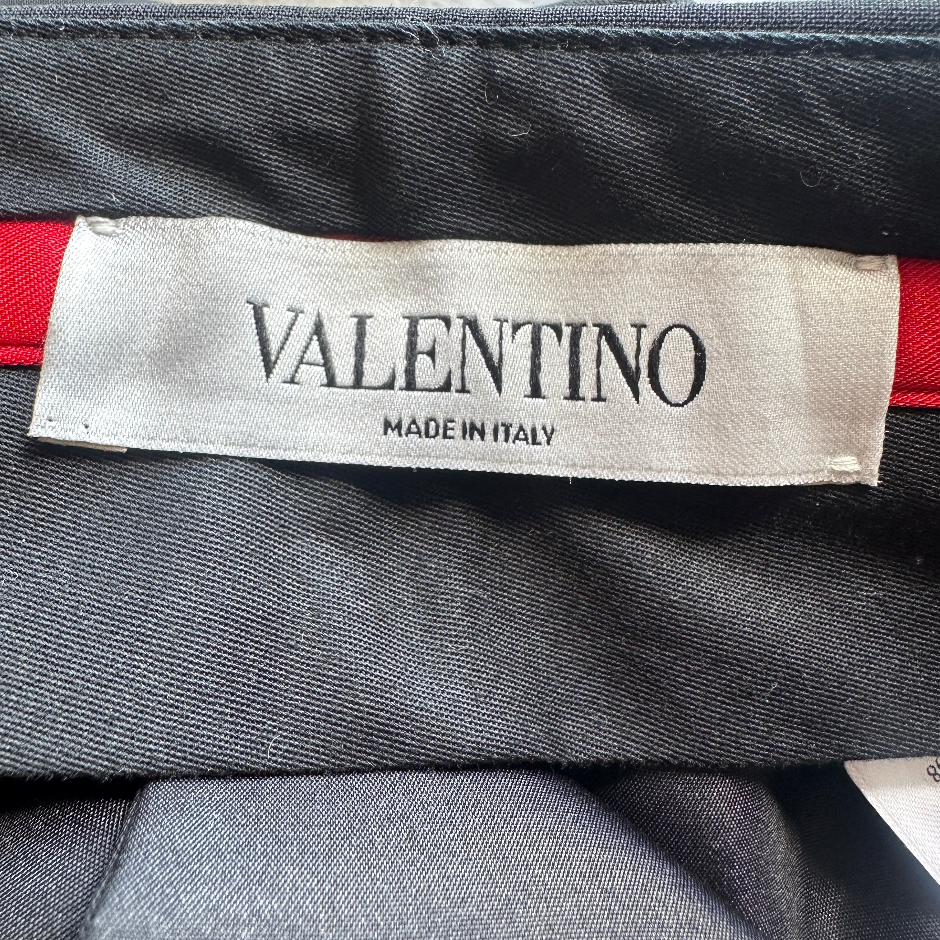 Valentino Black Straight Leg Tailored Trousers RRP £1000 | Authentic Preloved
