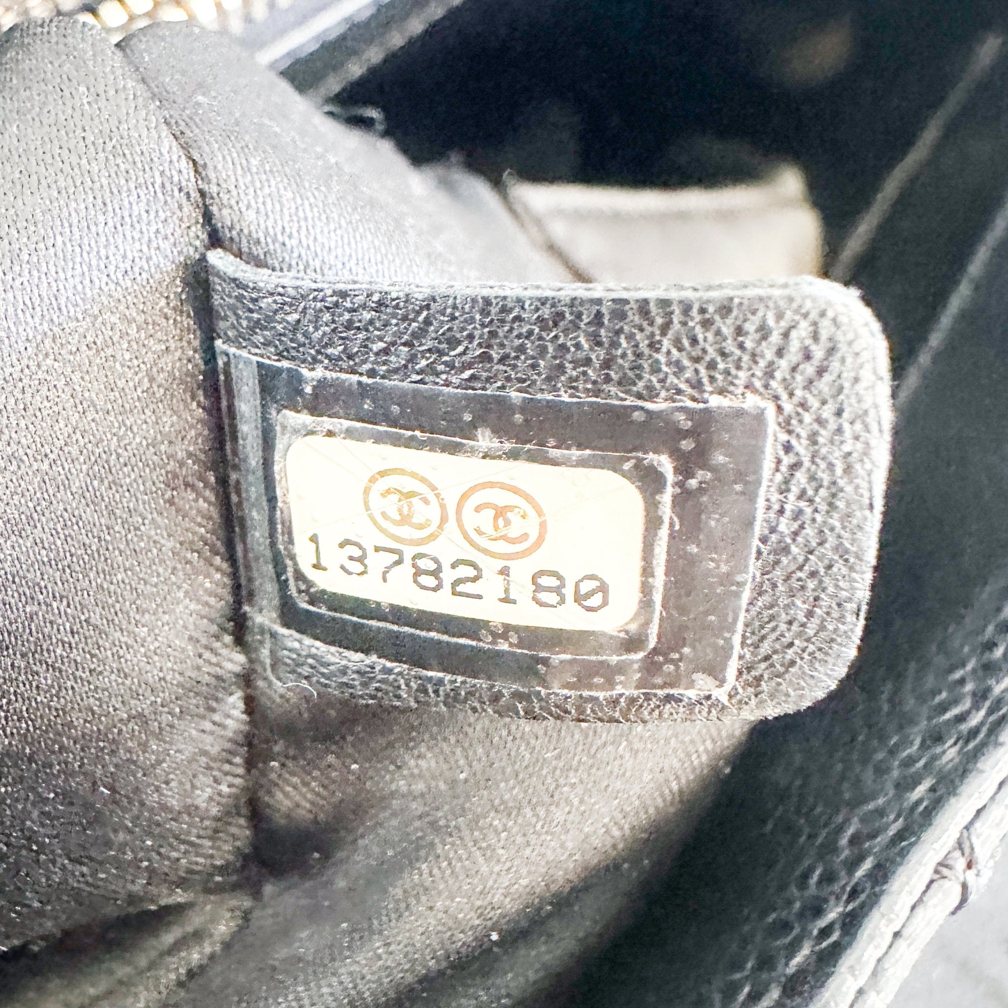 Chanel Black Quilted Caviar Timeless Grand Shopping Tote with Gold Hardware RRP £5K | Authentic Preloved - Reloved Again