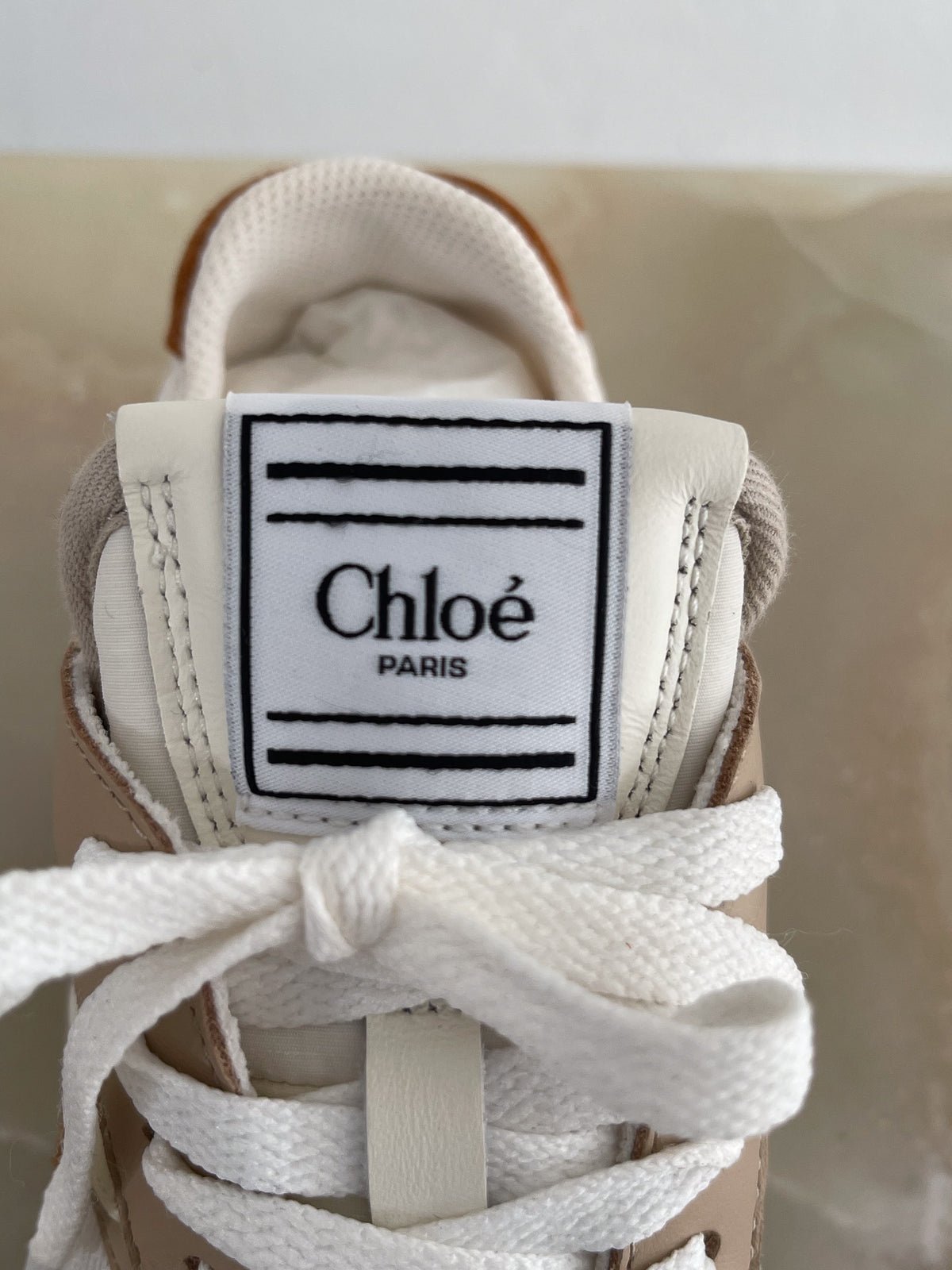 Chloe Kick Sneakers in Brown (RRP £575) | Authentic Preloved - Reloved Again