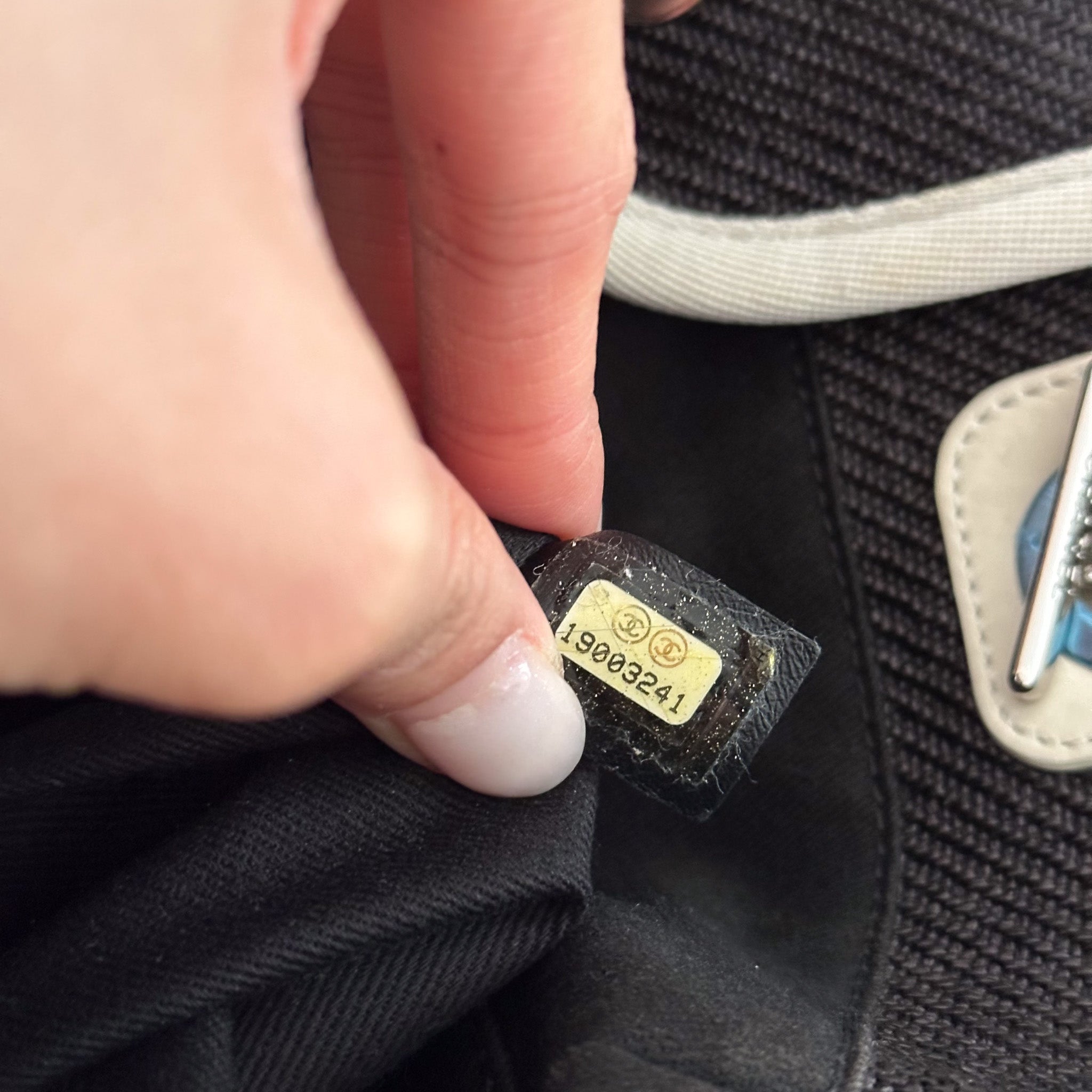 Chanel Black and White Canvas Deauville Tote Bag RRP £3800 | Authentic Preloved - Reloved Again