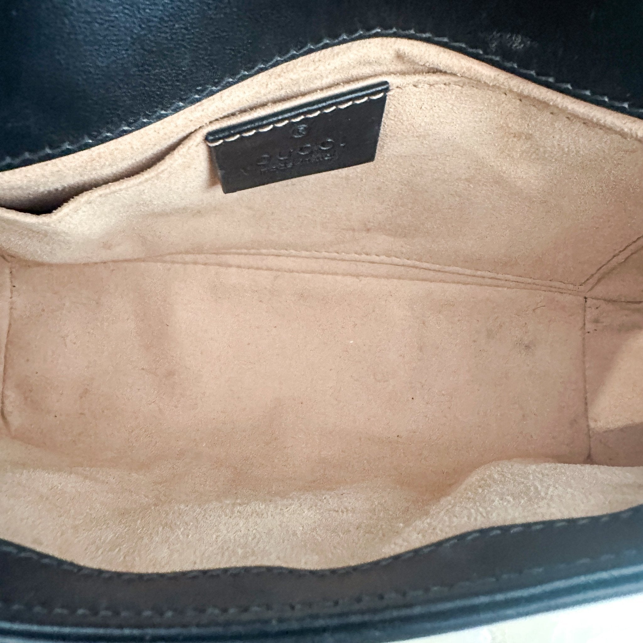 Gucci GG Marmont Small Bag in Black Leather RRP £1890 | Authentic Preloved - Reloved Again