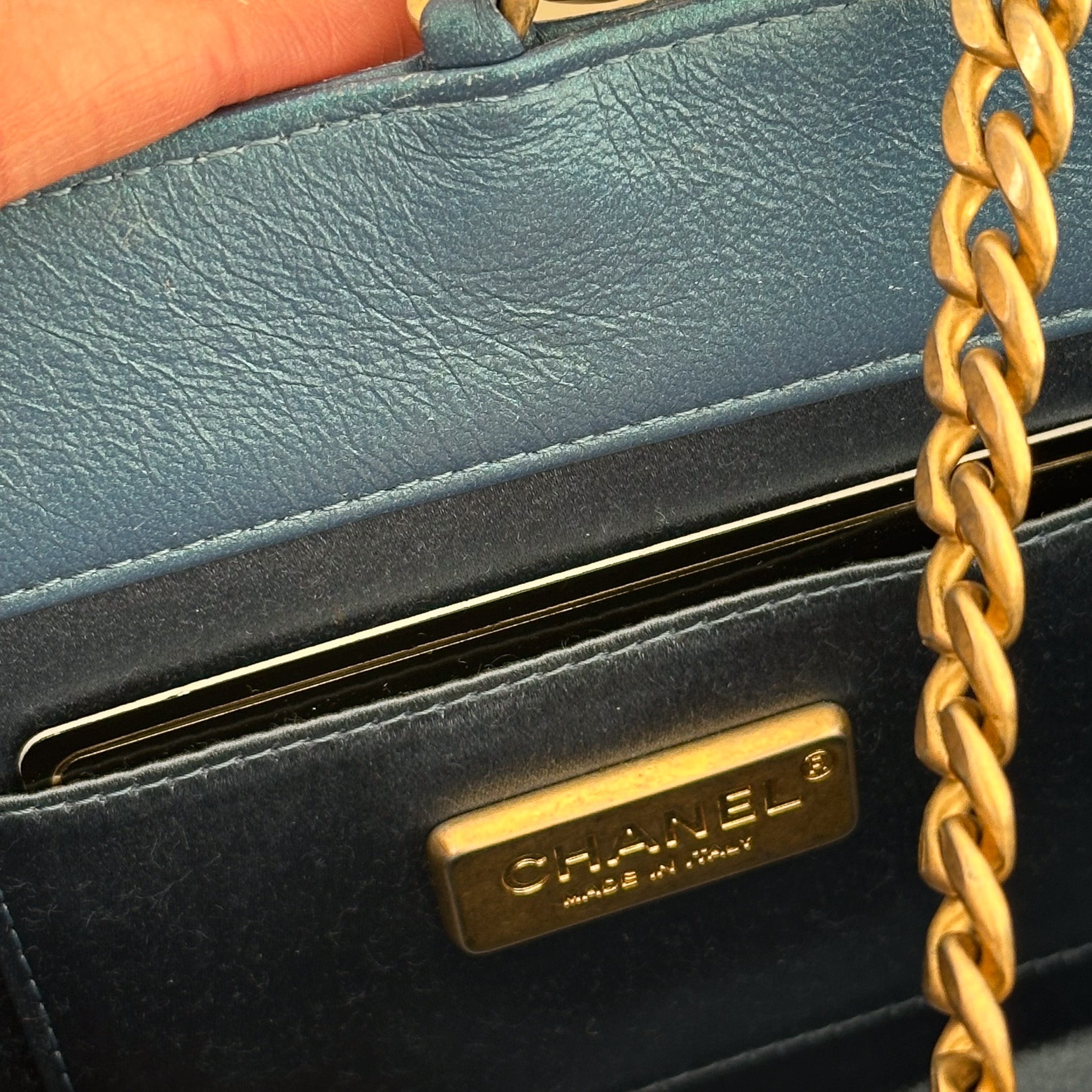 RARE Chanel By The Sea Quilted Evening Bag | Authentic Preloved - Reloved Again