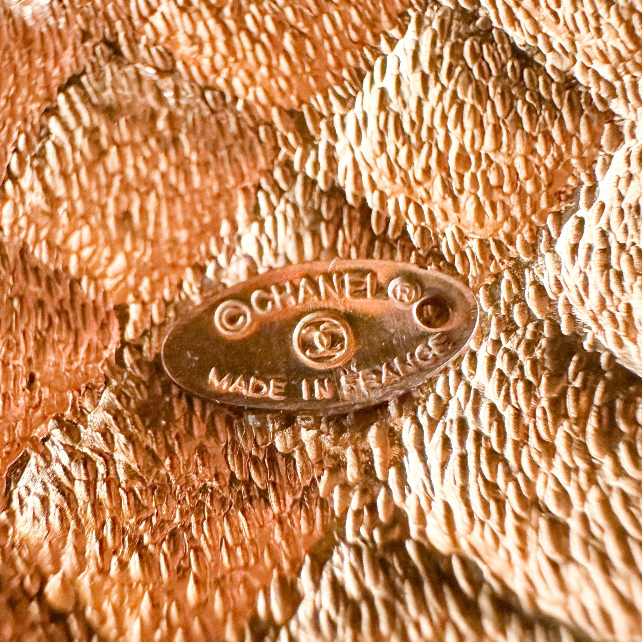 Chanel Vintage Embossed Interwoven Gold Plated Bangle RRP £1800 | Authentic Preloved FINAL SALE - Reloved Again