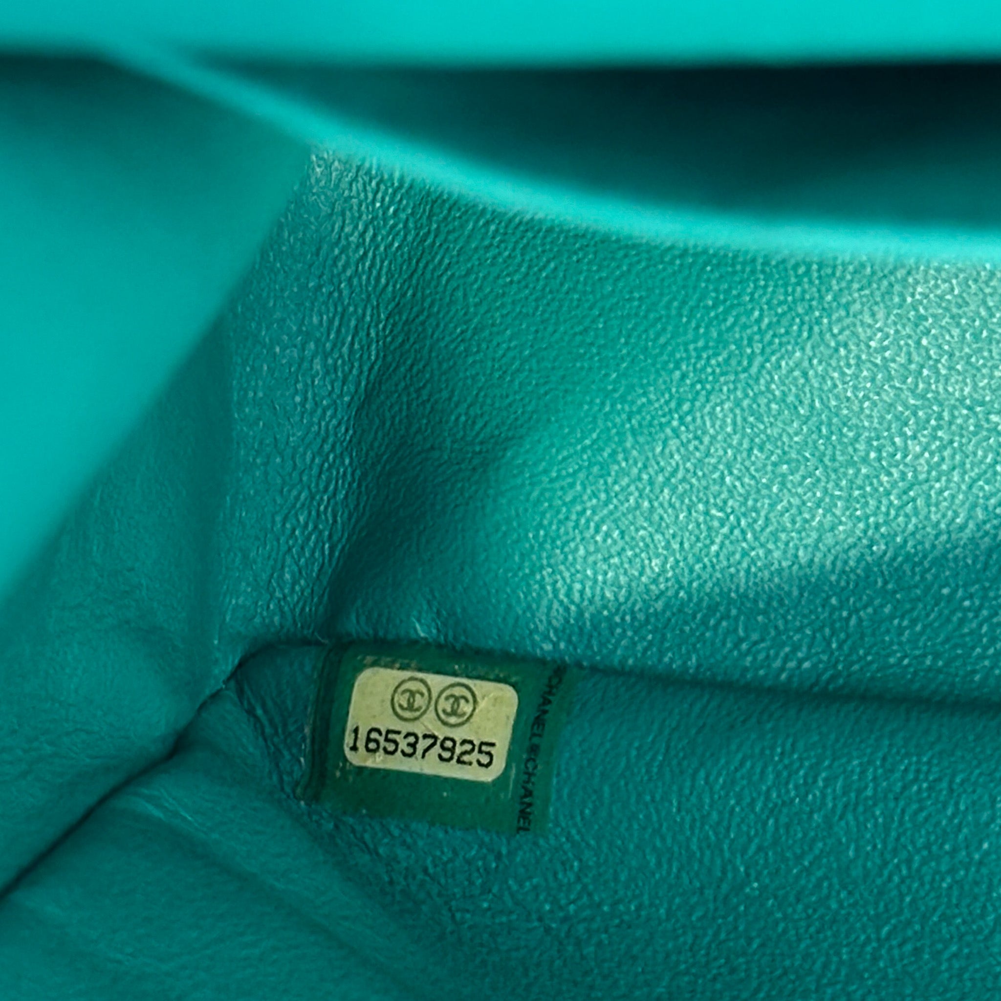 RARE Chanel Double Flap Maxi Green Patent Bag RRP £10000 | Authentic Preloved - Reloved Again