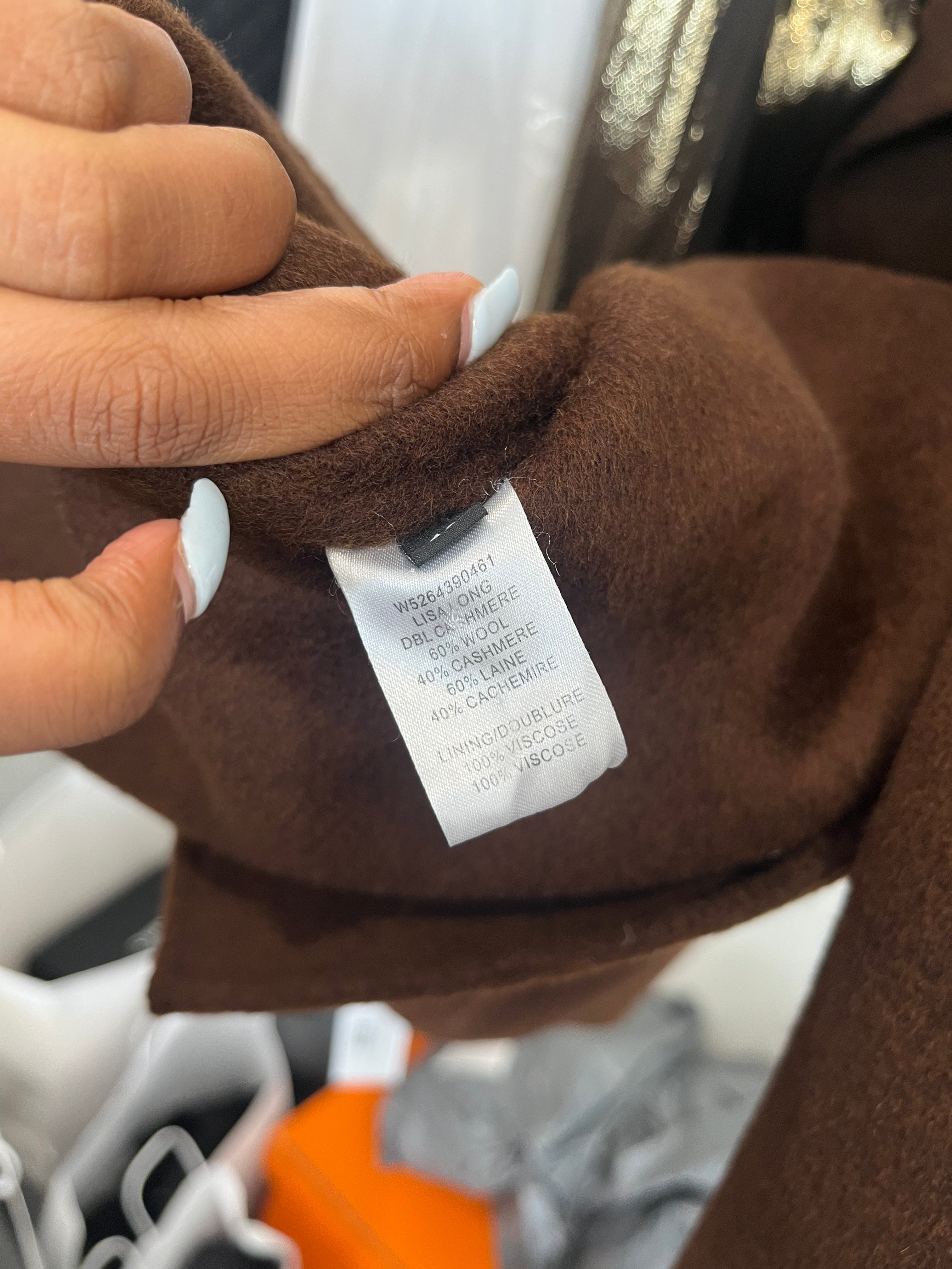 Joseph Brown Lisa Long Cashmere Coat (RRP £799) | Authentic Preloved
