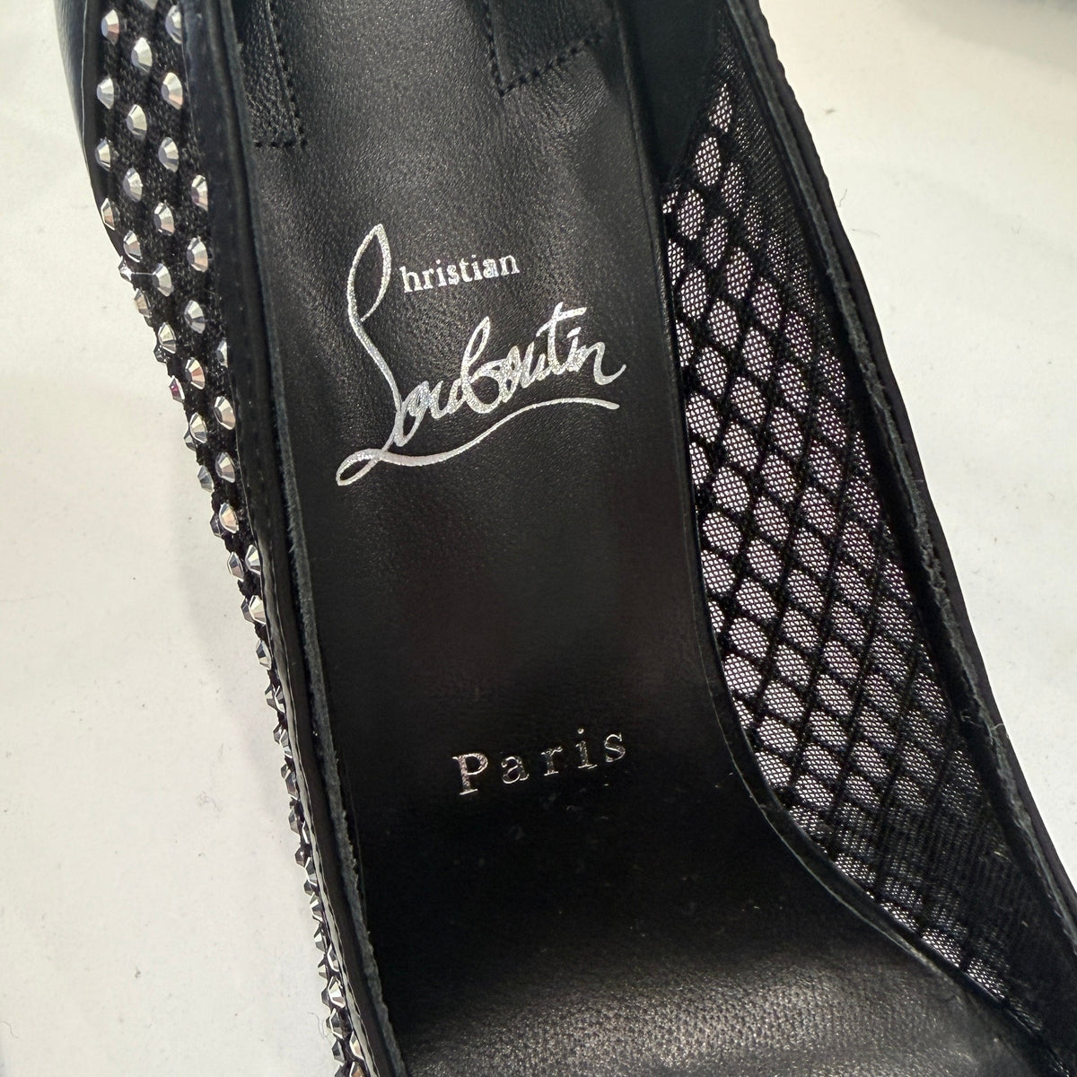 Christian Louboutin Apostropha Mesh Pumps (RRP £1065) | Authentic Preloved