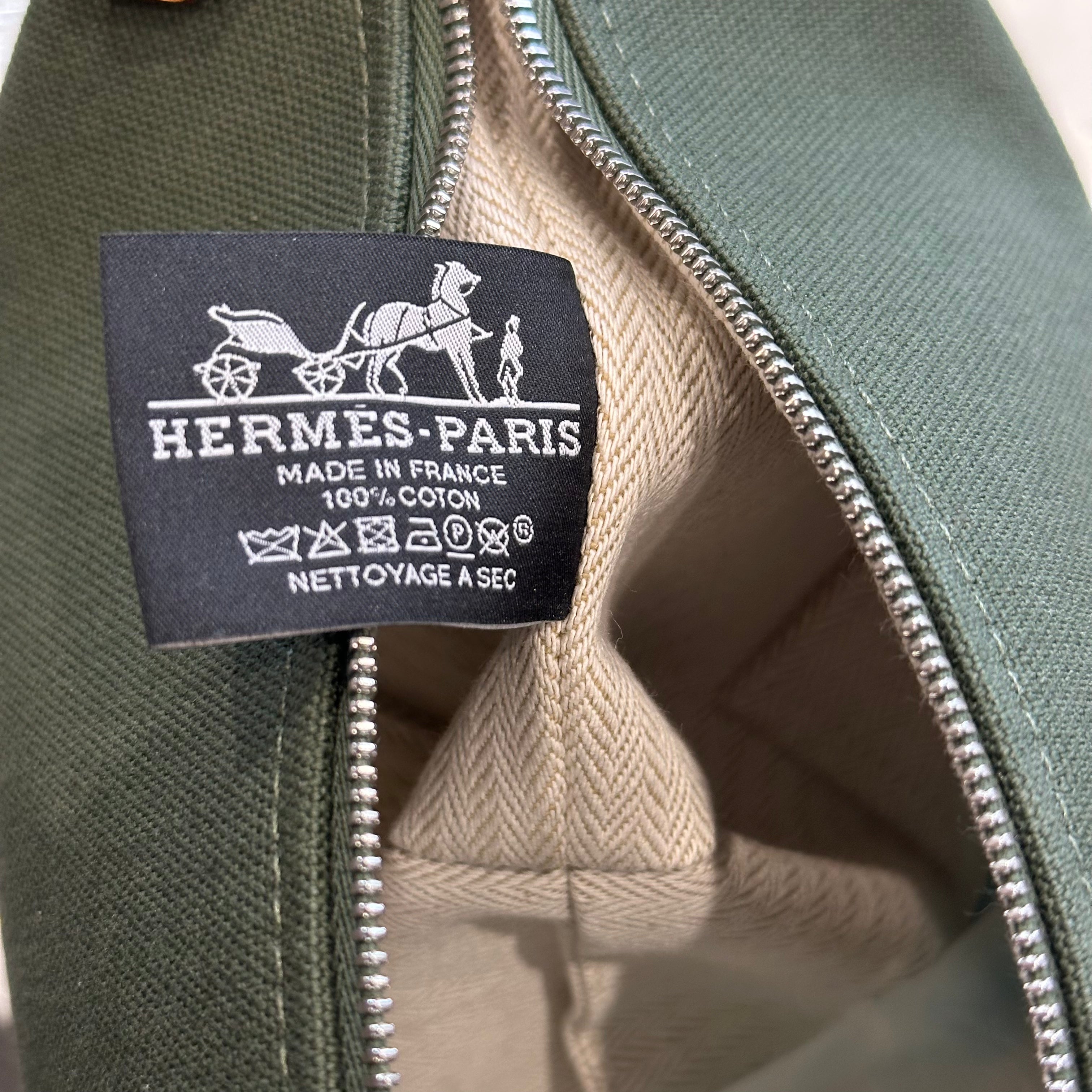 Hermes Small Bride-a-Brac Bag in Green RRP £670 | Authentic Preloved