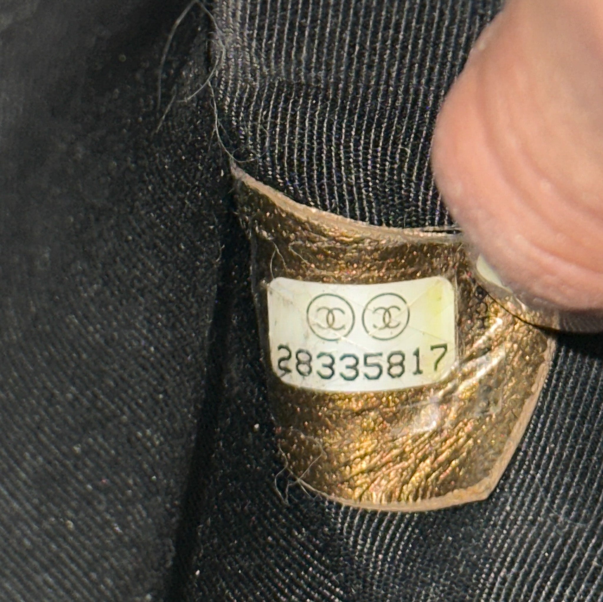 RARE Chanel Mini Metallic Calfskin and Caviar Chain Bag | Authentic Preloved - Reloved Again