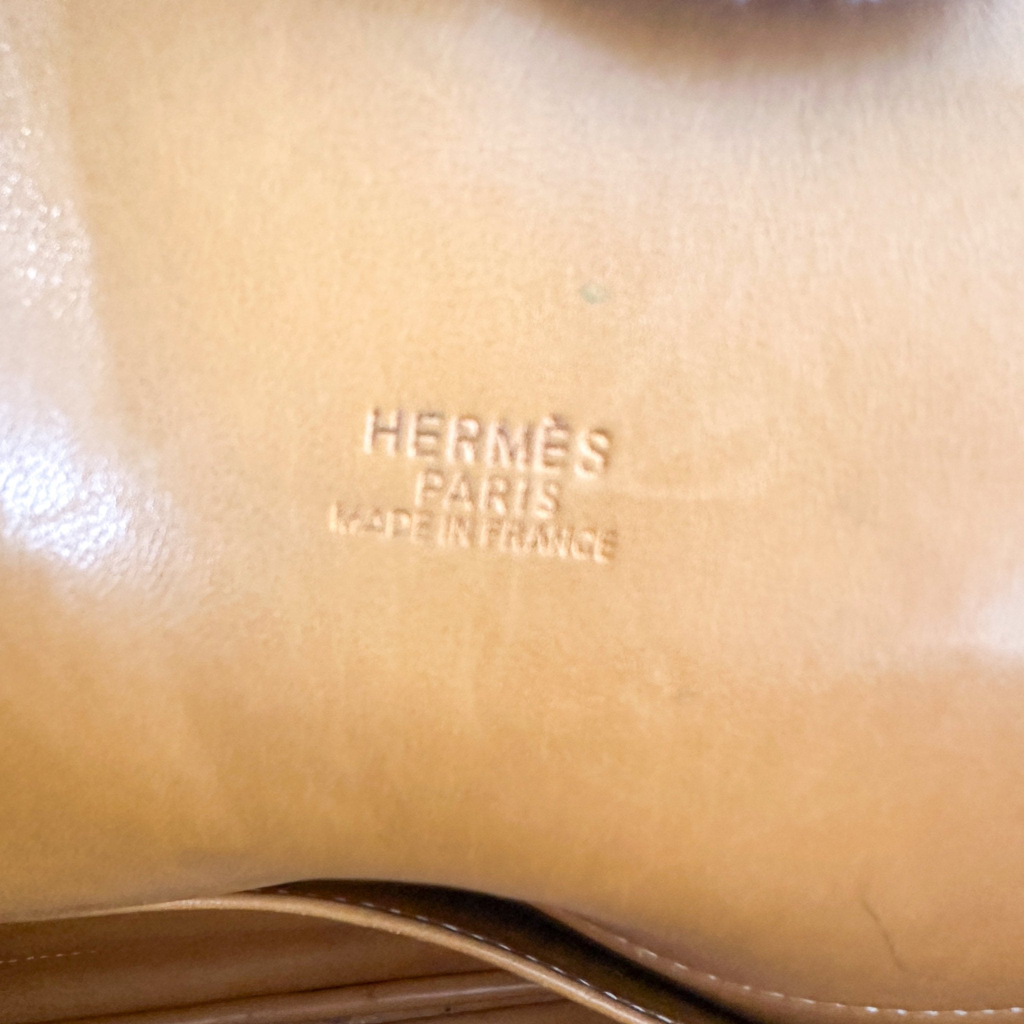 Hermès Bolide 35 Bag in Gold Togo Leather and Gold Tone Hardware (RRP £6000) | Authentic Preloved - Reloved Again