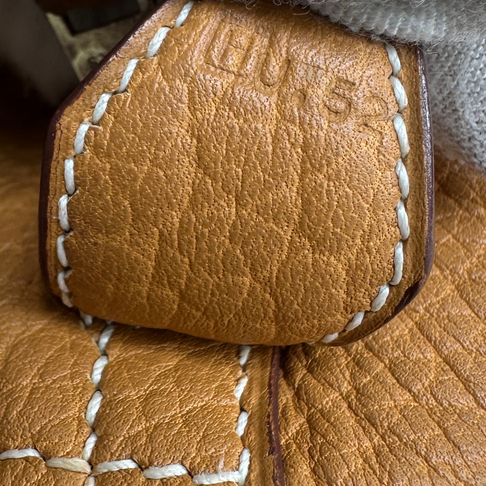 Hermès Bolide 35 Bag in Gold Togo Leather and Gold Tone Hardware (RRP £6000) | Authentic Preloved - Reloved Again