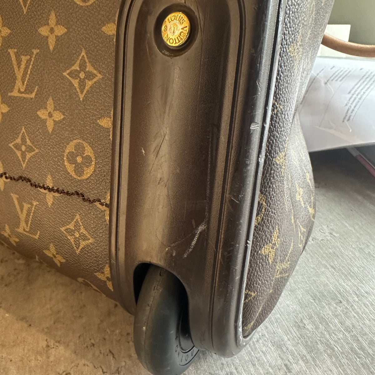 Louis Vuitton Monogram Canvas Eole 60 Rolling Luggage Bag (RRP £2000) | Authentic Preloved