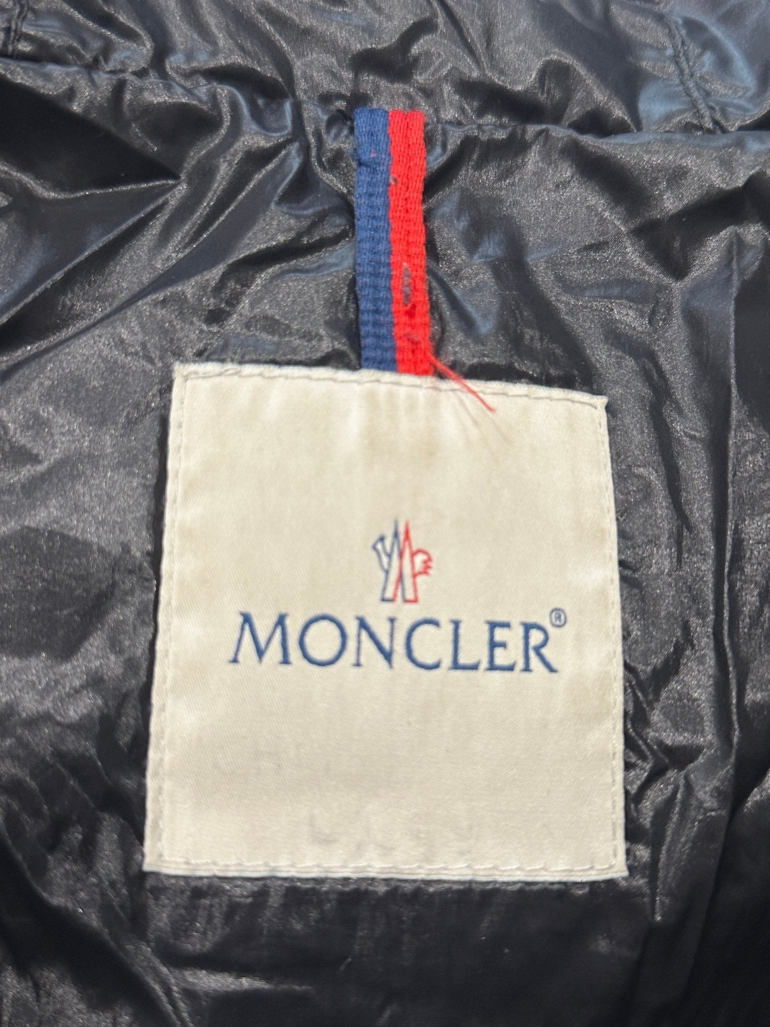 Moncler Black Georgia Hooded Jacket RRP £900 | Authentic Preloved - Reloved Again