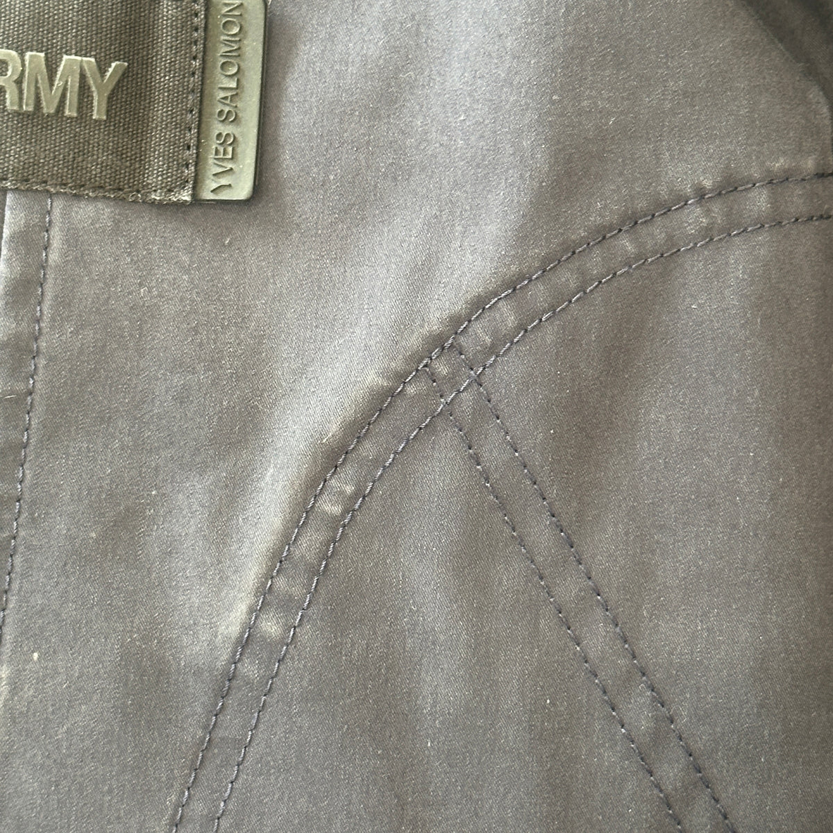 YVES Salomon Canvas and Fur Trim Parka Jacket (RRP £1350) | Authentic Preloved