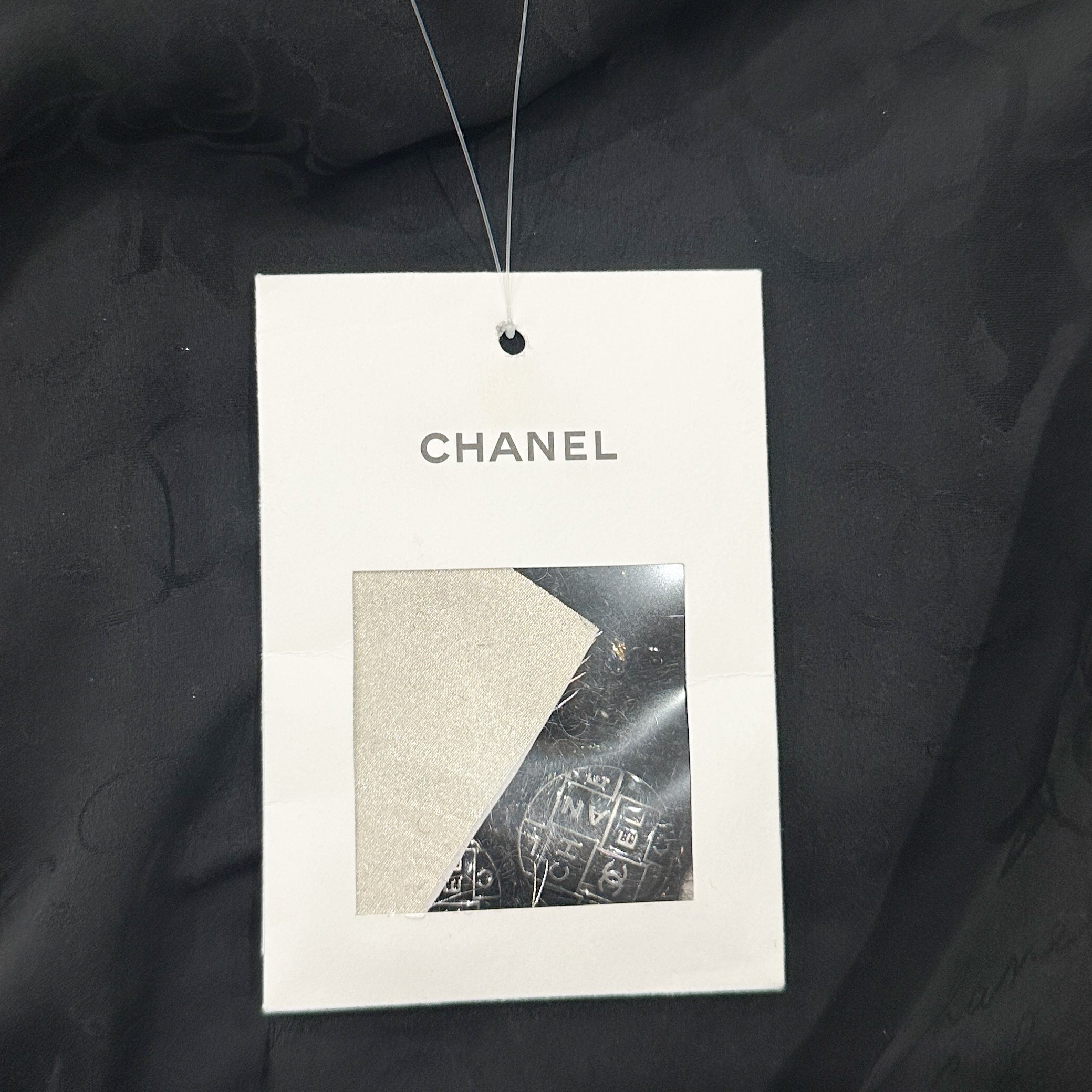 Chanel 2022 black wool tweed jacket with a hood RRP £5480 | Authentic Preloved - Reloved Again