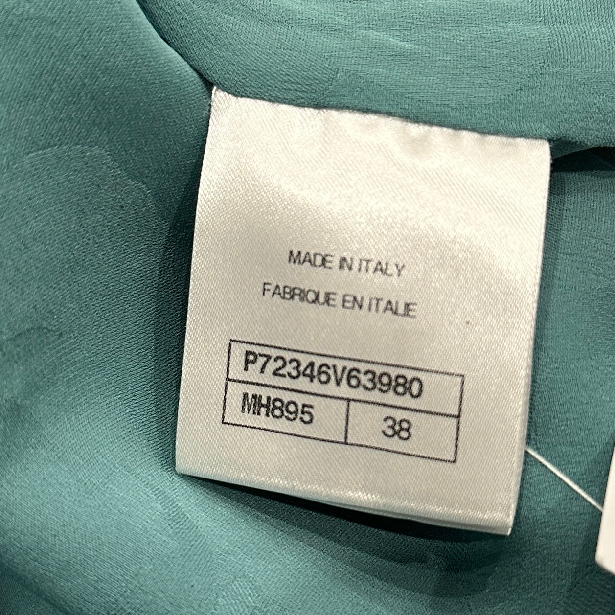 Chanel Peacock Blue Silhouette Woven Denim Jacket RRP £ 4420 | Authentic Preloved - Reloved Again