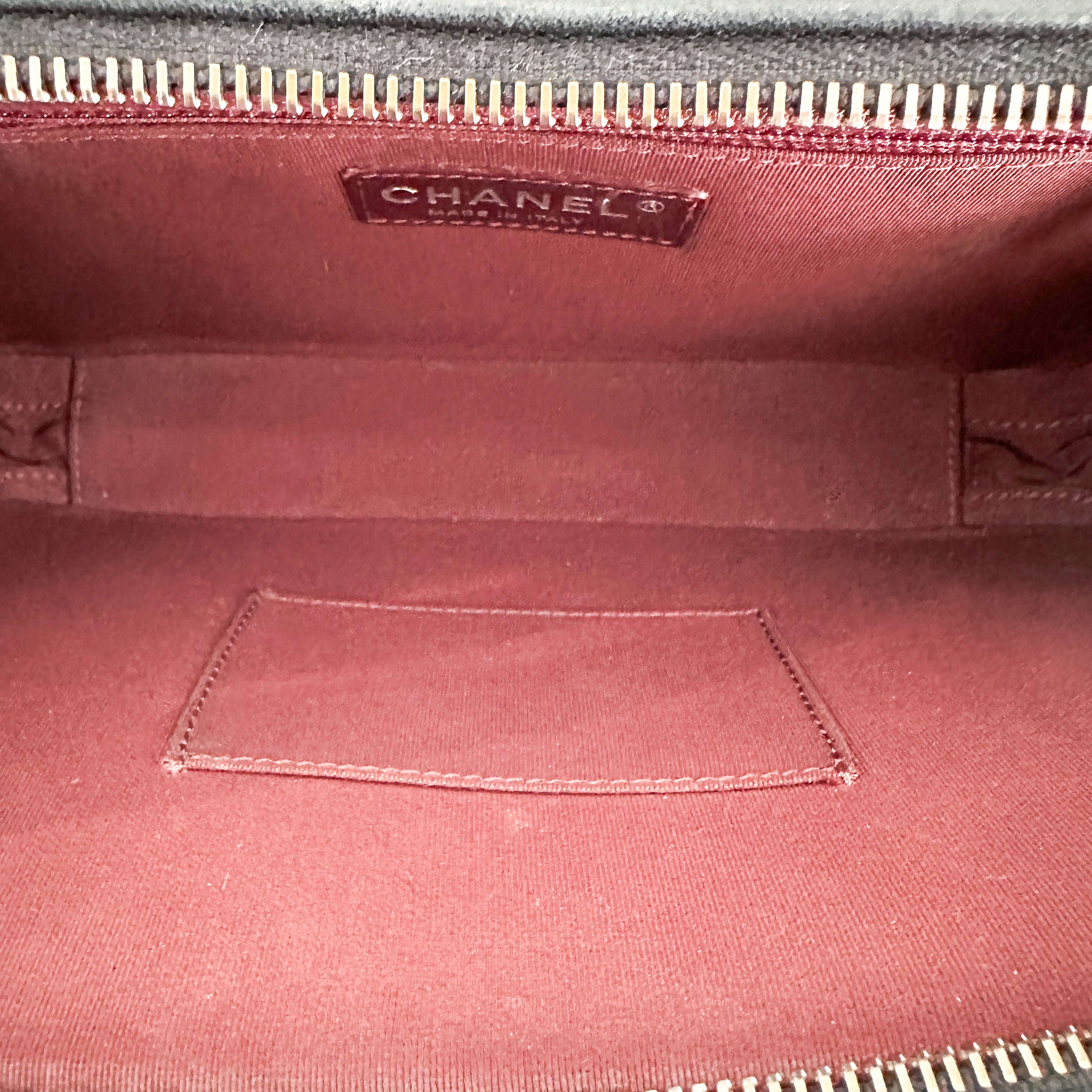 Chanel Cruise 2015 Small Camera Case Bag in Black Lambskin (RRP £2650) | Authentic Preloved