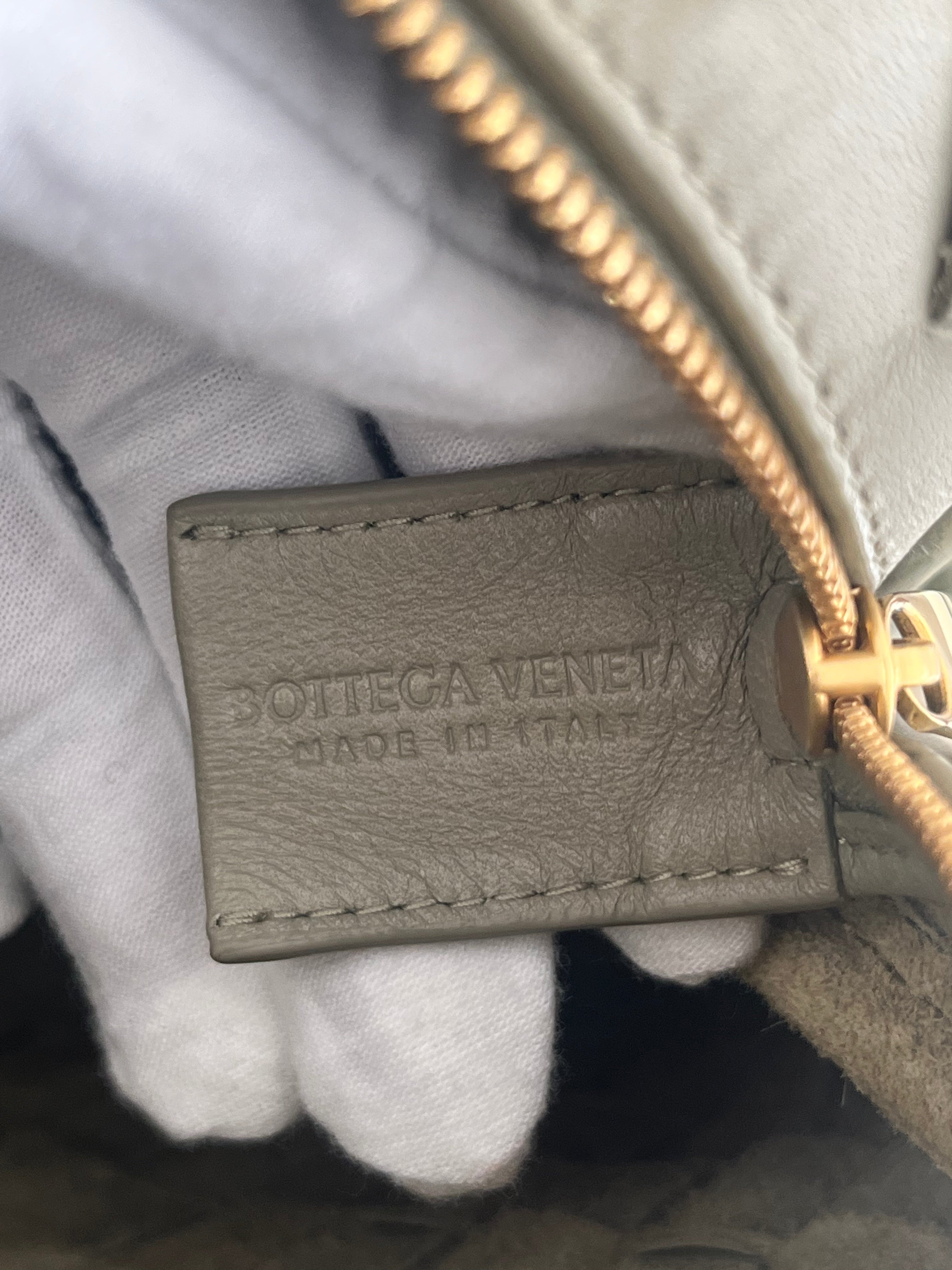 Bottega Veneta Loop Camera Bag in Travertine (RRP£2150) | Authentic Preloved