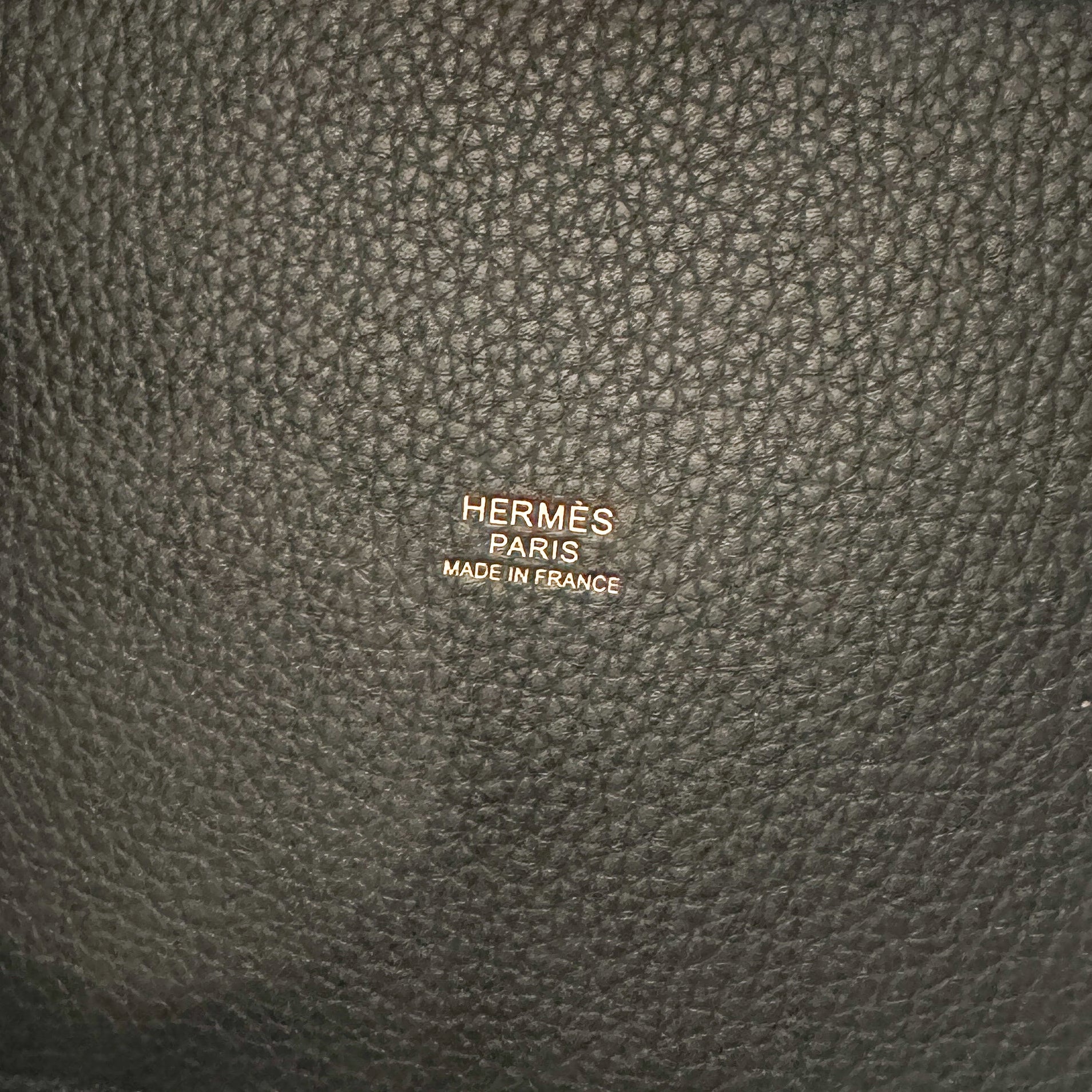 NEW Hermès Picotin Lock 18 PM Noir Clemence Leather Tote Bag | Authentic Preloved