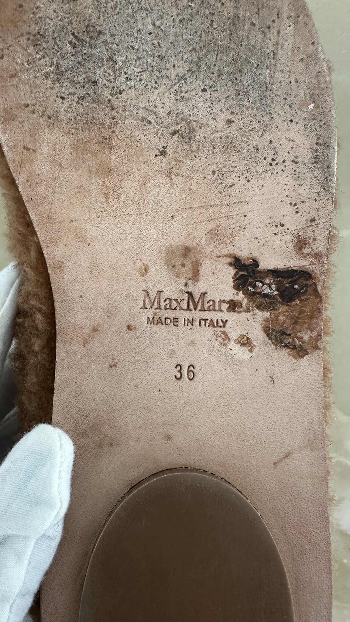 MaxMara Teddy Loafers UK 3 (RRP £450) | Authentic Preloved