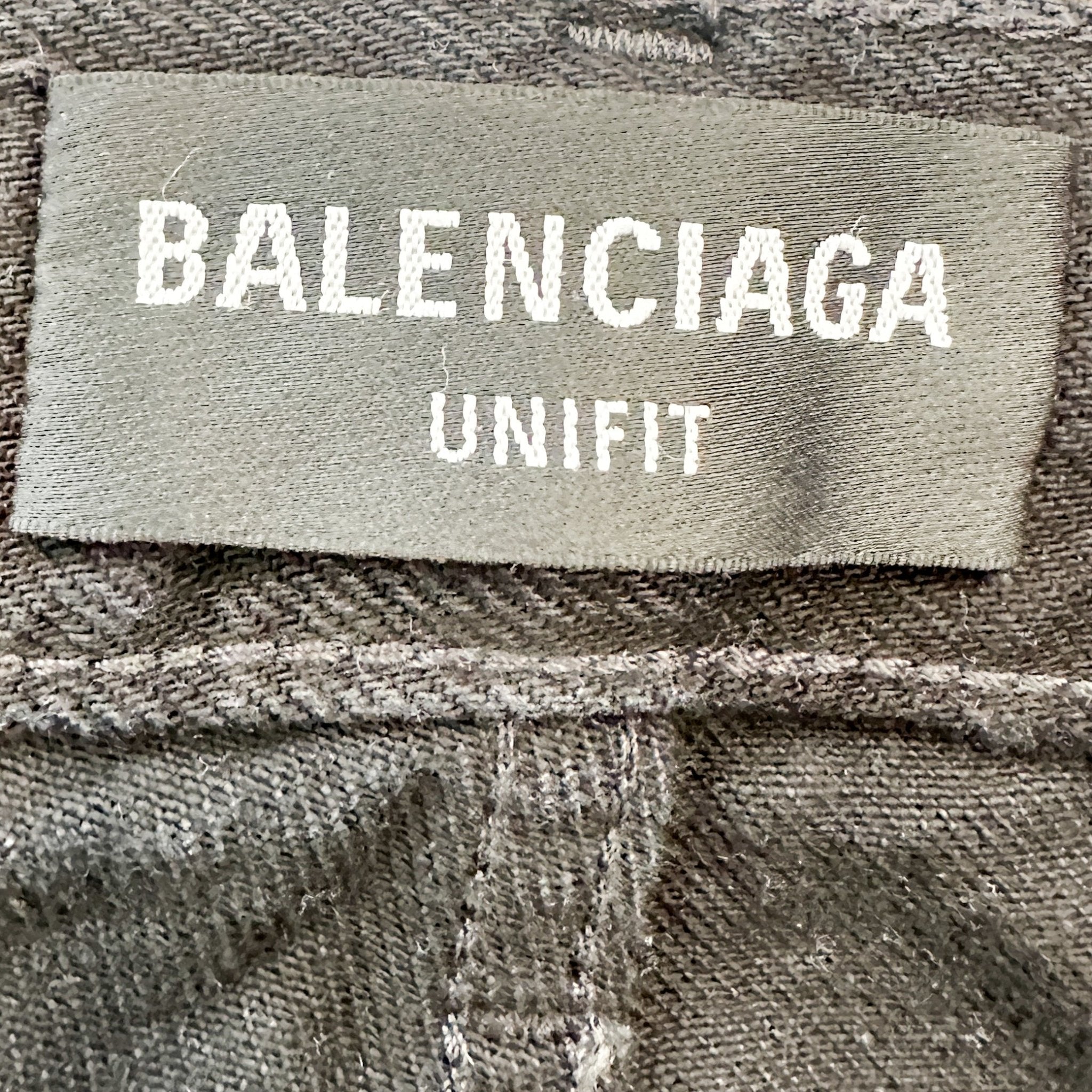 Balenciaga Unifit Black Jeans with Belt RRP £900 | Authentic Preloved - Reloved Again