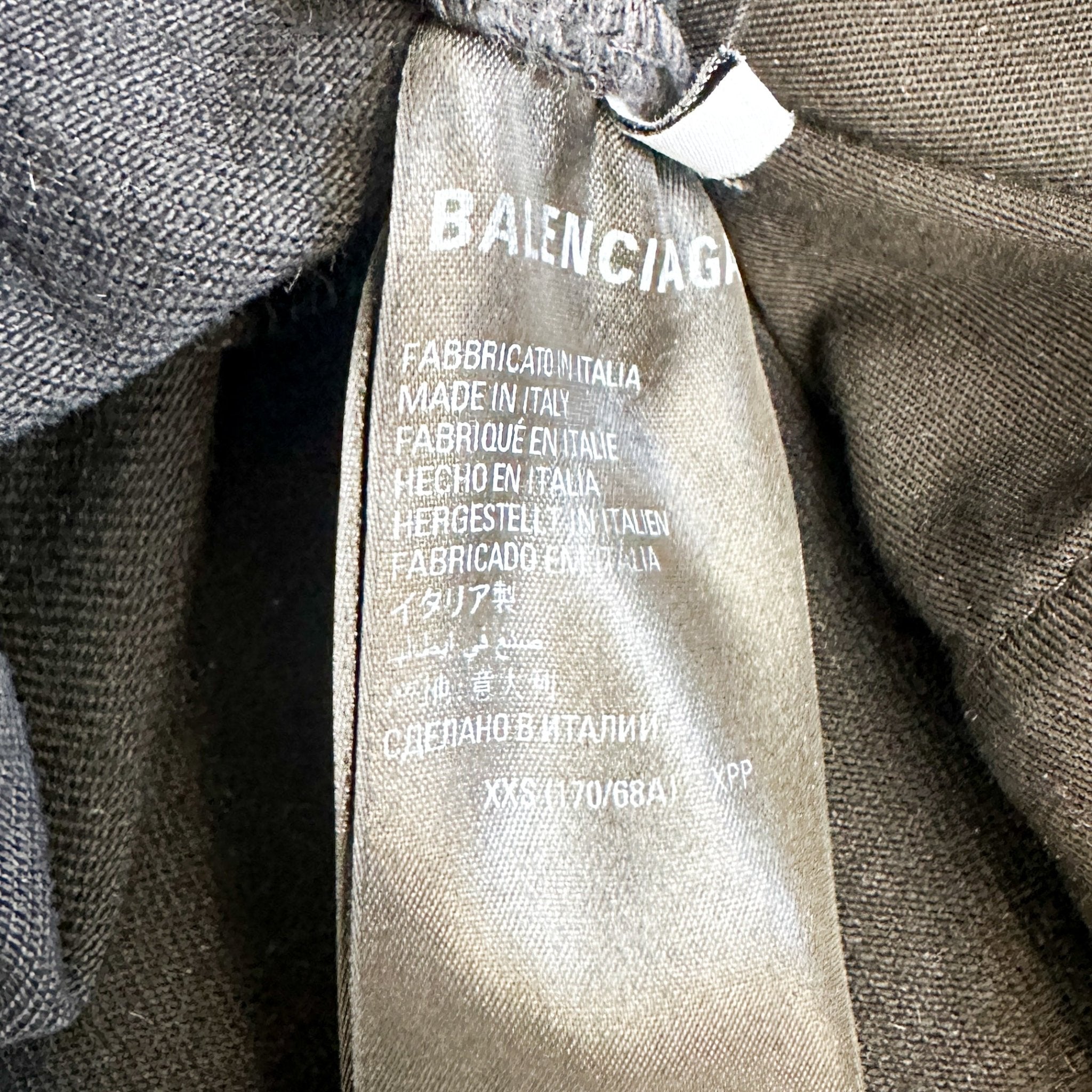 Balenciaga Unifit Black Jeans with Belt RRP £900 | Authentic Preloved - Reloved Again