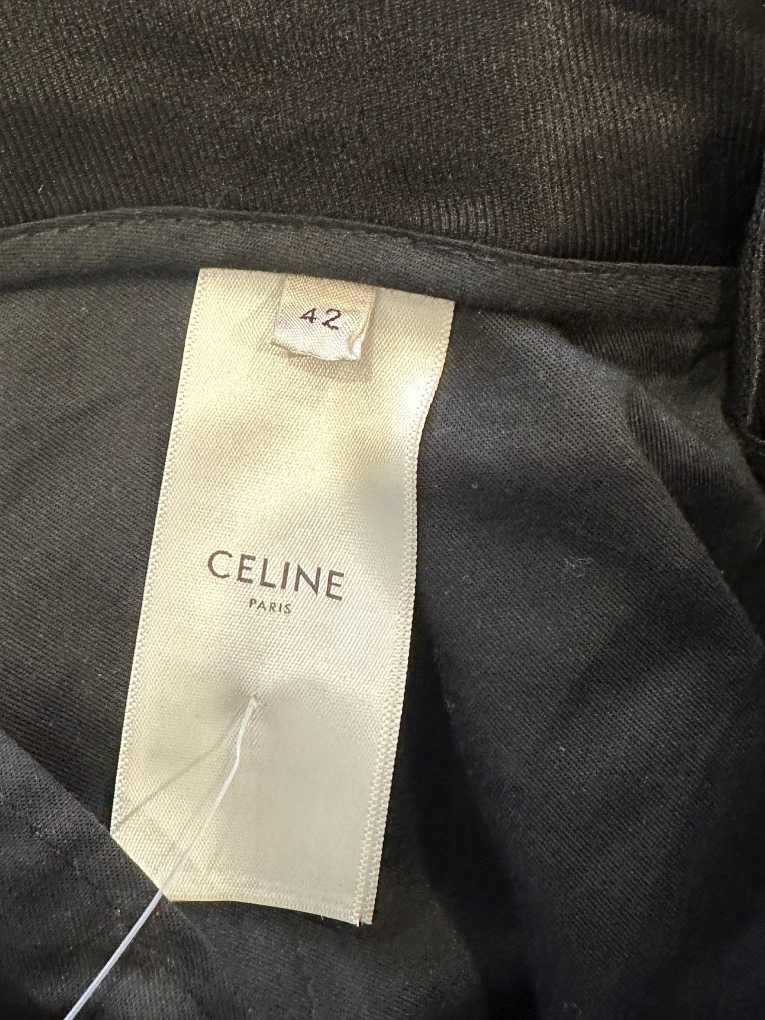 Celine Black Wool Tailored Trousers RRP £800 | Authentic Preloved - Reloved Again