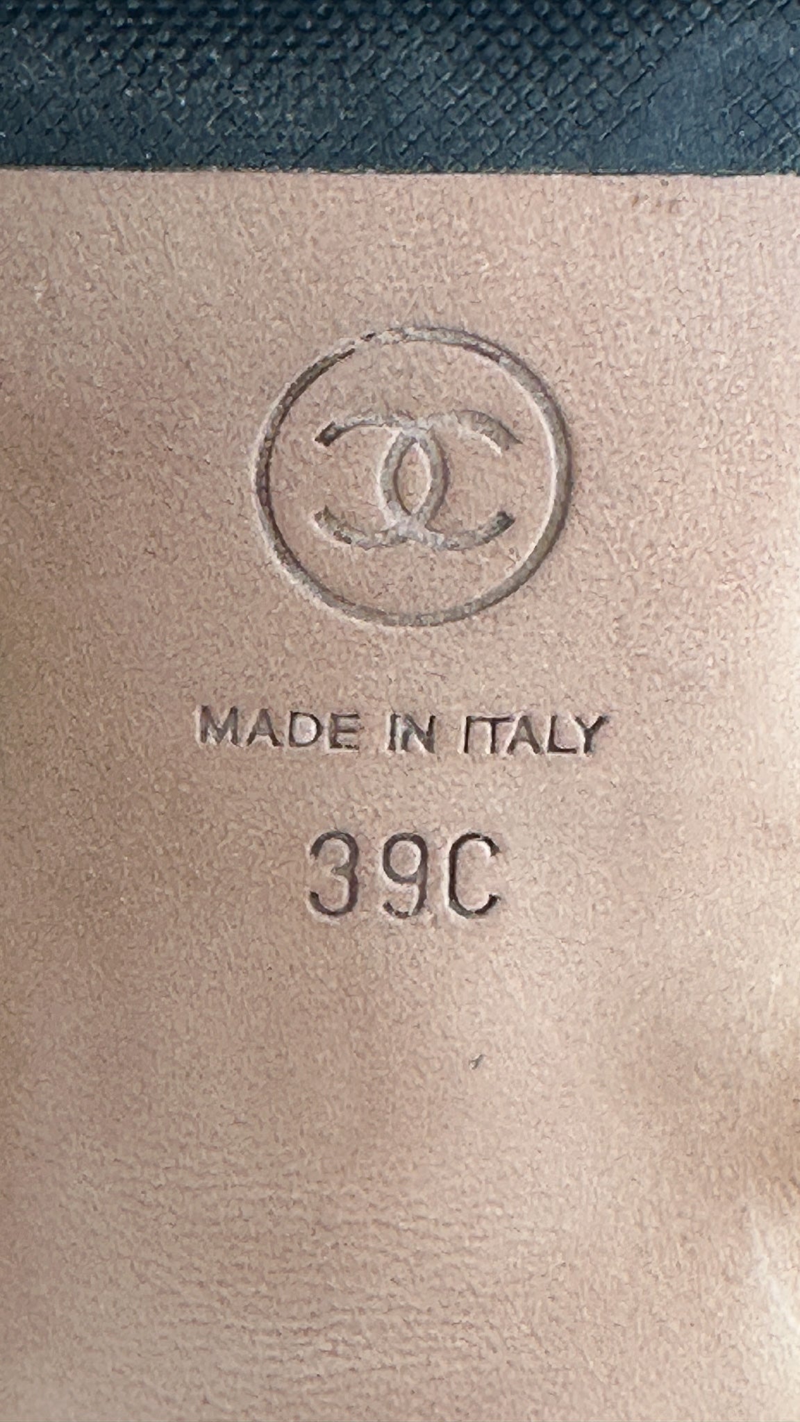 Chanel Gold Slingbacks EU 39 (RRP £1000) | Authentic Preloved