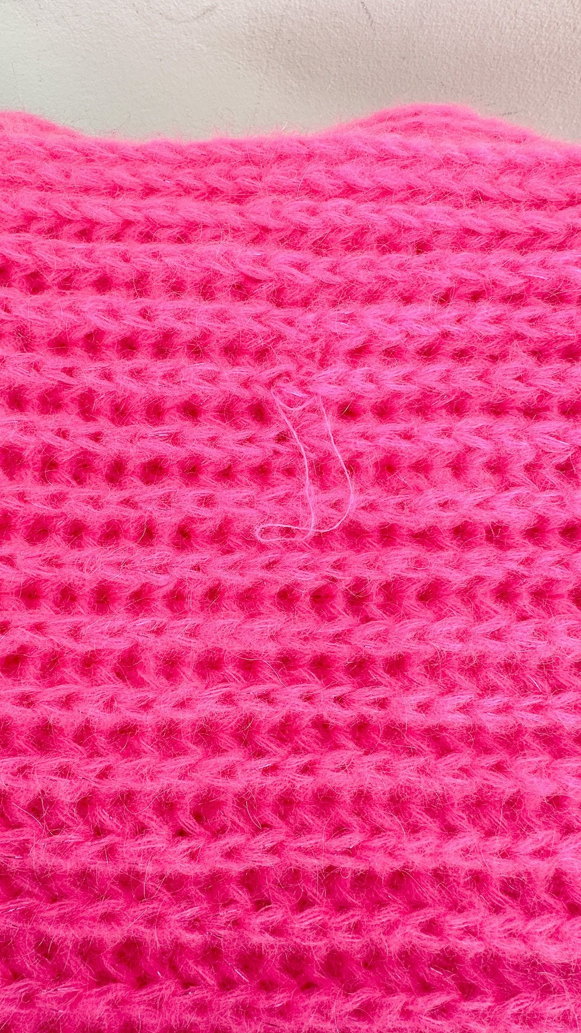 Ariane Lespire Pink Wool Scarf (RRP £100) | Authentic Preloved - Reloved Again