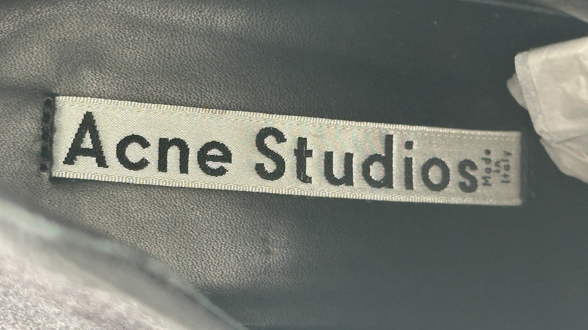 Acne Studios Black Jensen Chelsea Boots EU 37 (RRP £550) | Authentic Preloved - Reloved Again