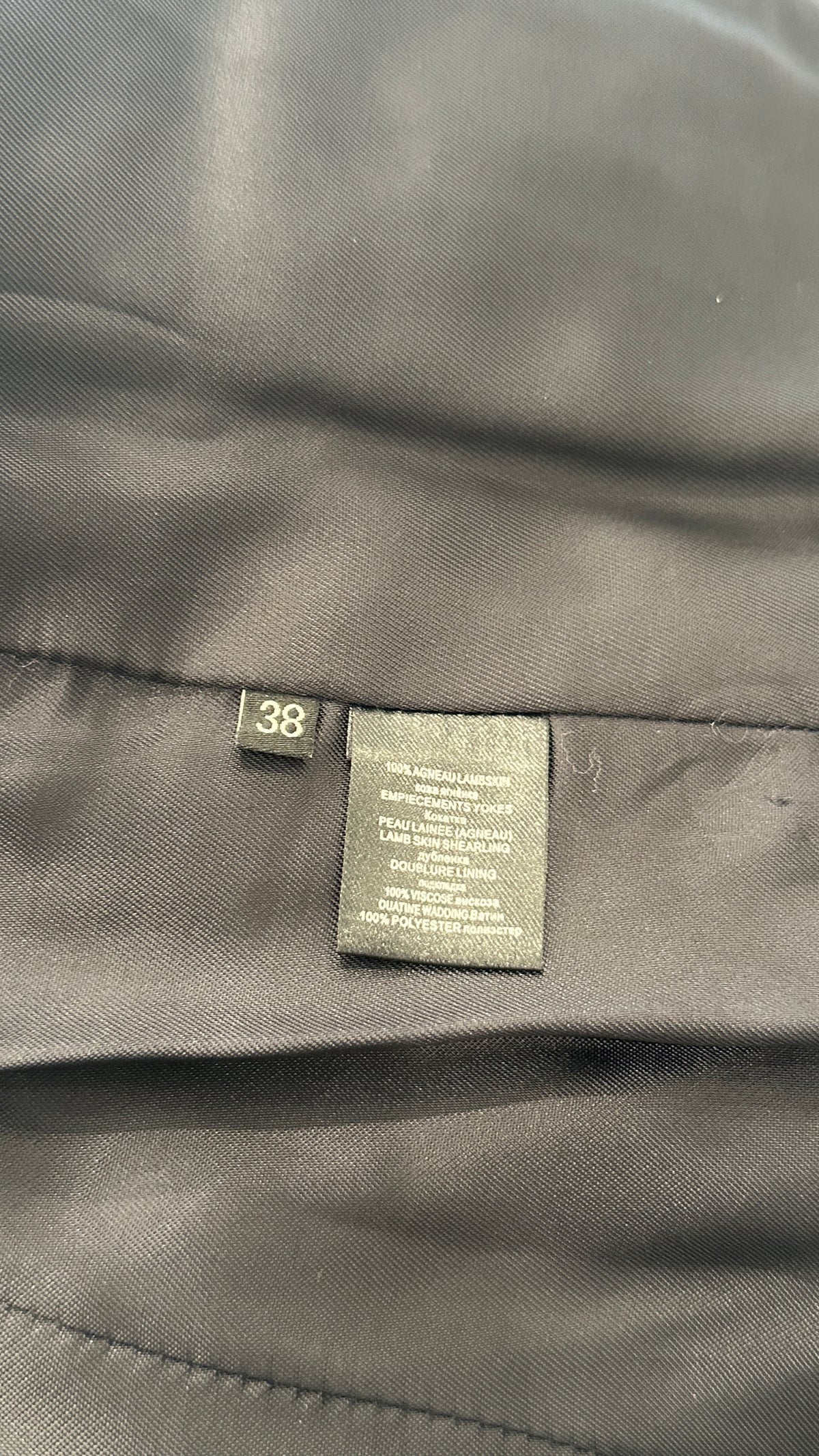 Barbara Bui 100% Lambskin Shearling Leather Jacket (RRP £3900) | Authentic Preloved