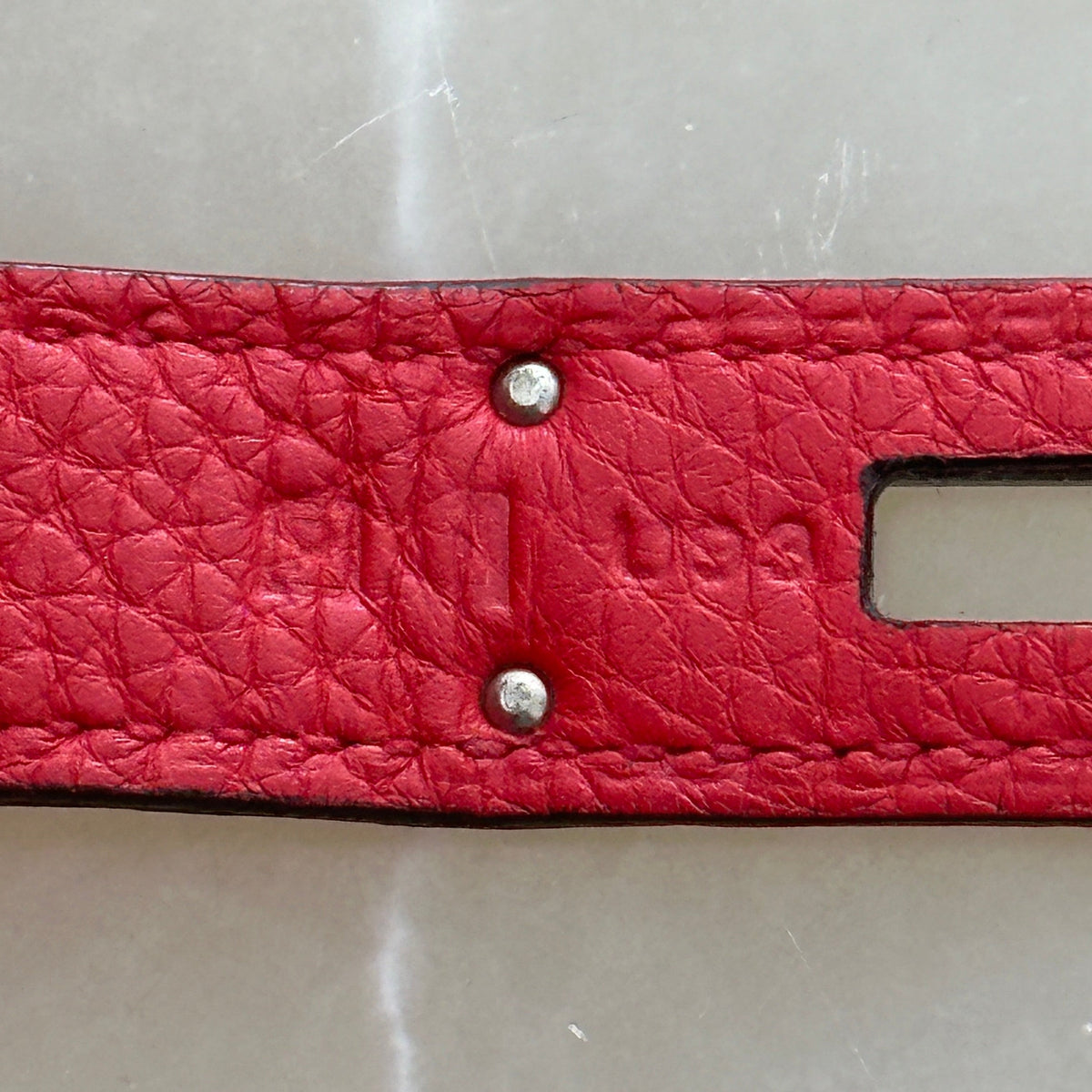 Hermes Birkin 30 Togo Palladium Hardware Rouge Casaque | Authentic Preloved