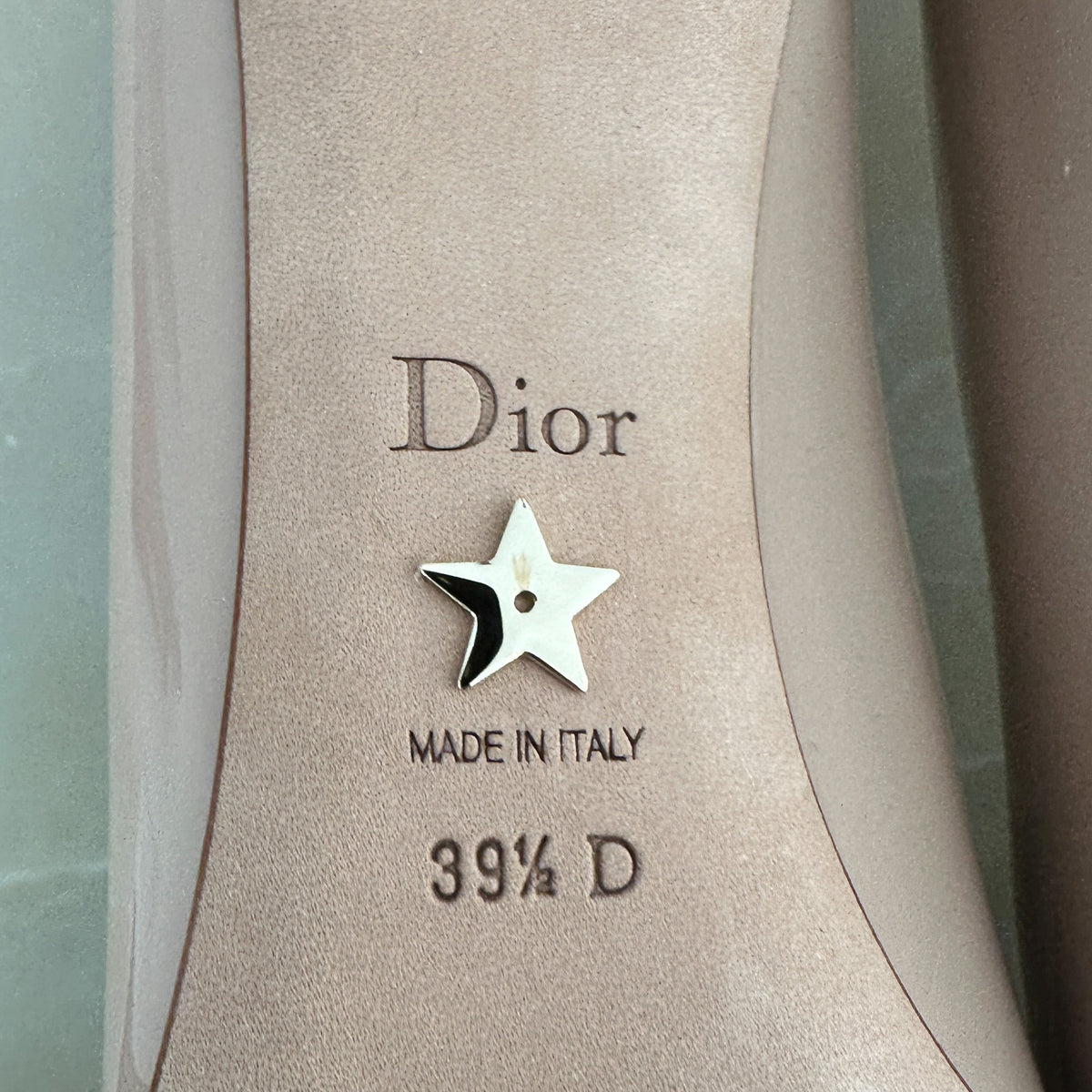 Dior Pump-D-Moi Nude Calfskin Heels (RRP £550) | Authentic Preloved