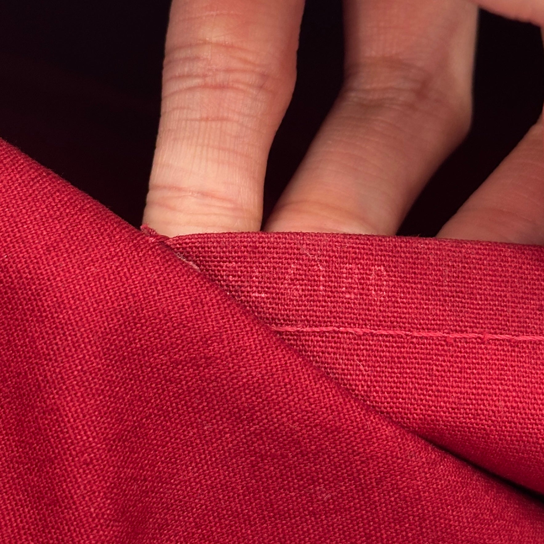 Louis Vuitton Vernis Bellevue PM in Red | Authentic Preloved