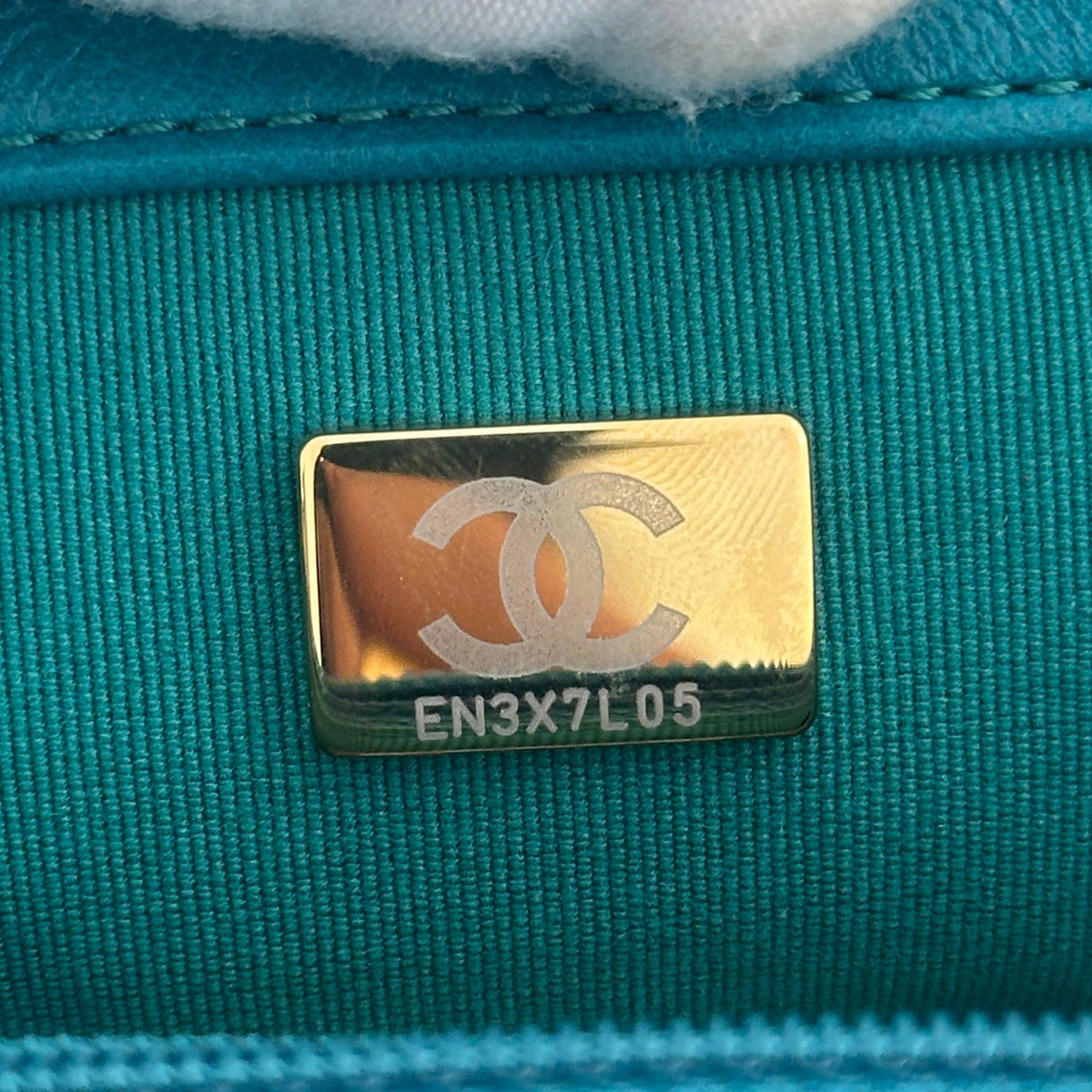 Chanel 19 Small Flap Bag in Green Lambskin Quilted Leather Mixed Hardware (RRP £5,780) | Authentic Preloved - Reloved Again
