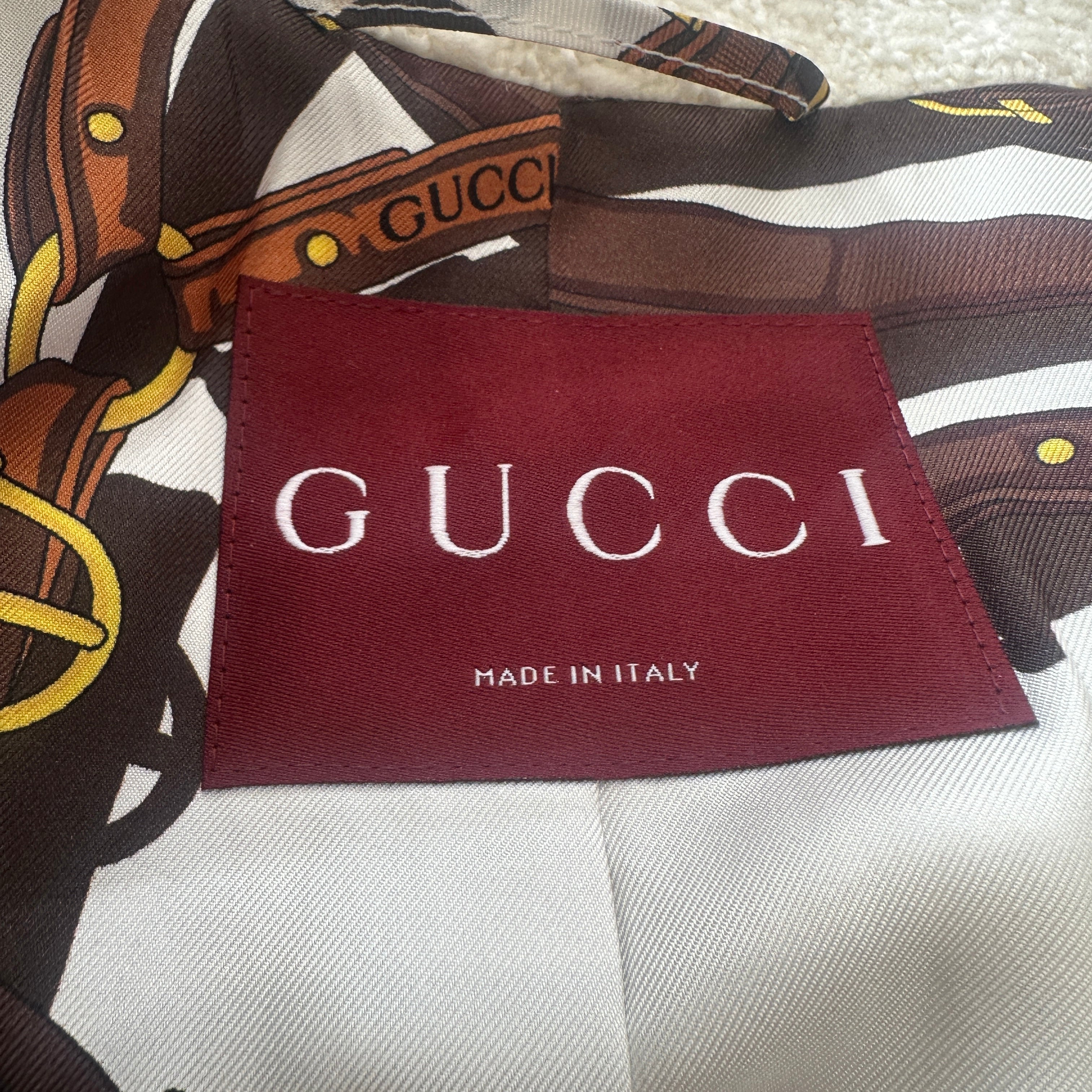 Gucci White Bouclé Jacket (RRP £1925) | Authentic Preloved