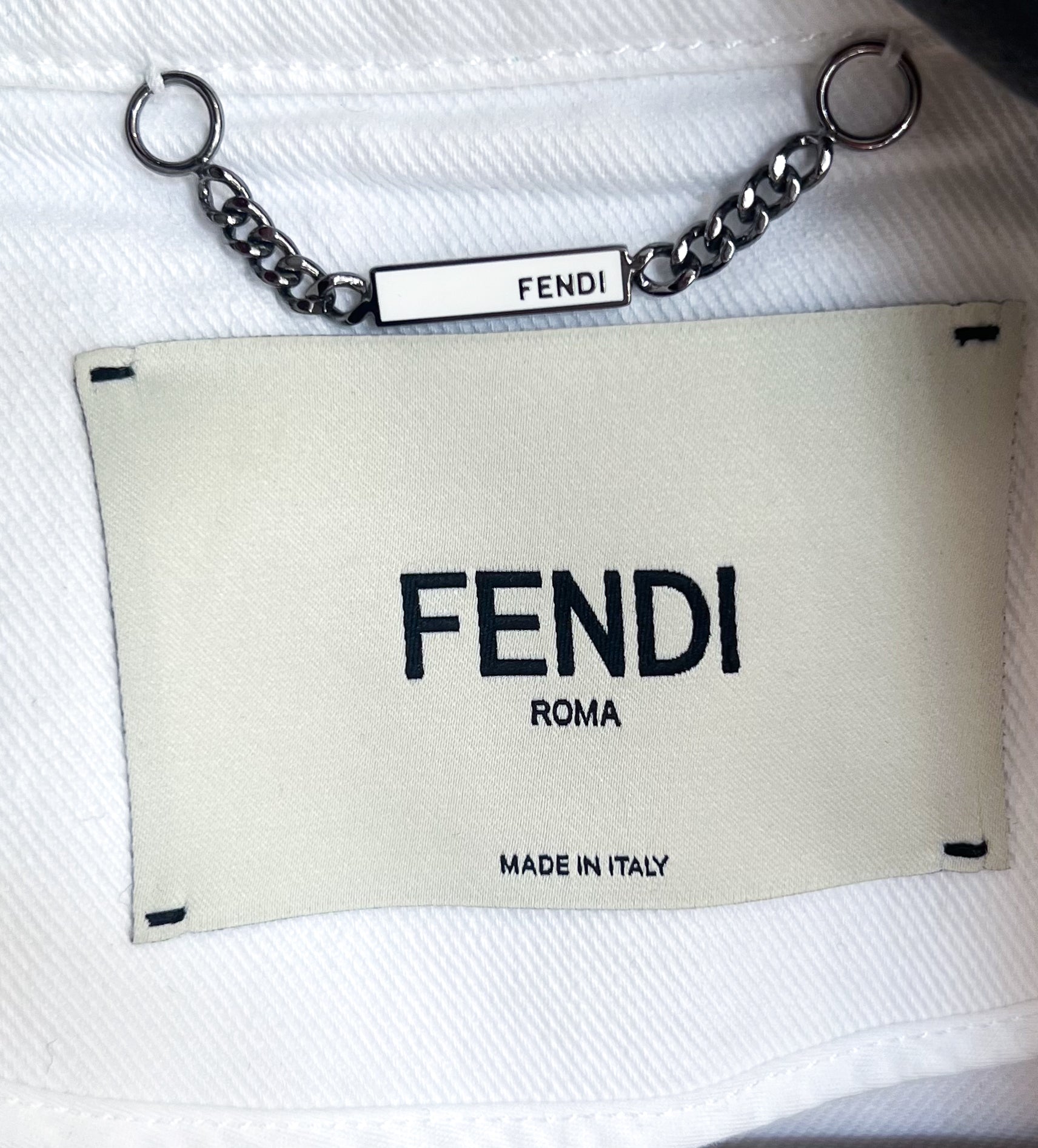 Fendi x Joshua Vides Denim Jacket RRP £2100 | Authentic Preloved