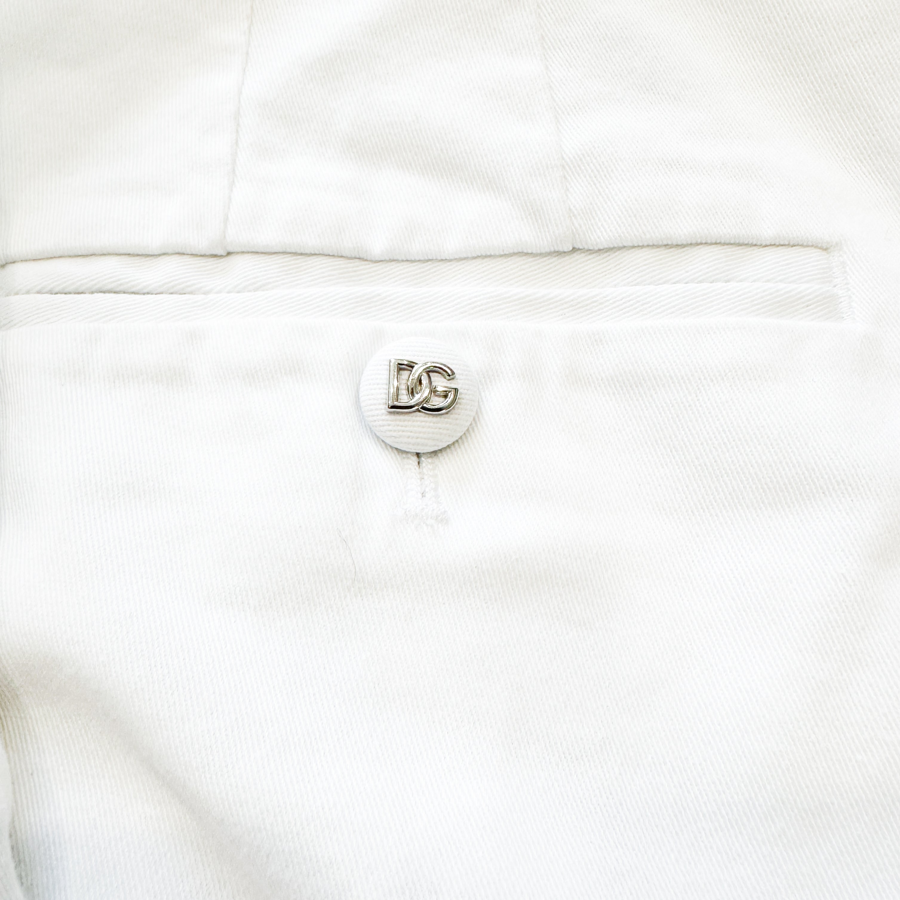 Dolce & Gabanna White Cargo Trousers (RRP £650) | Authentic Preloved