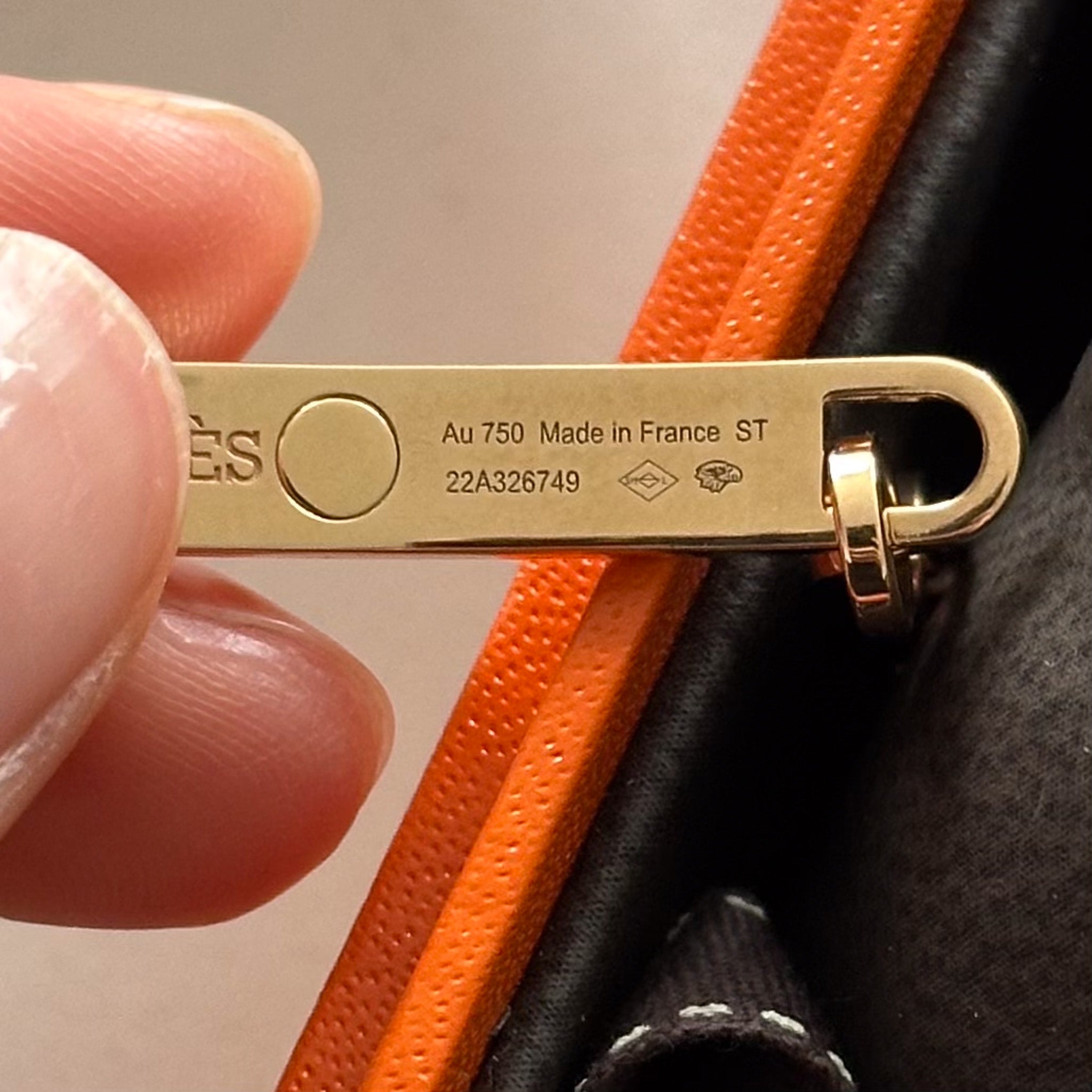 CURRENT SEASON Hermes Kelly Chaine Rose Gold and Diamonds Bracelet RRP £9710 | Authentic Preloved FINAL SALE - Reloved Again