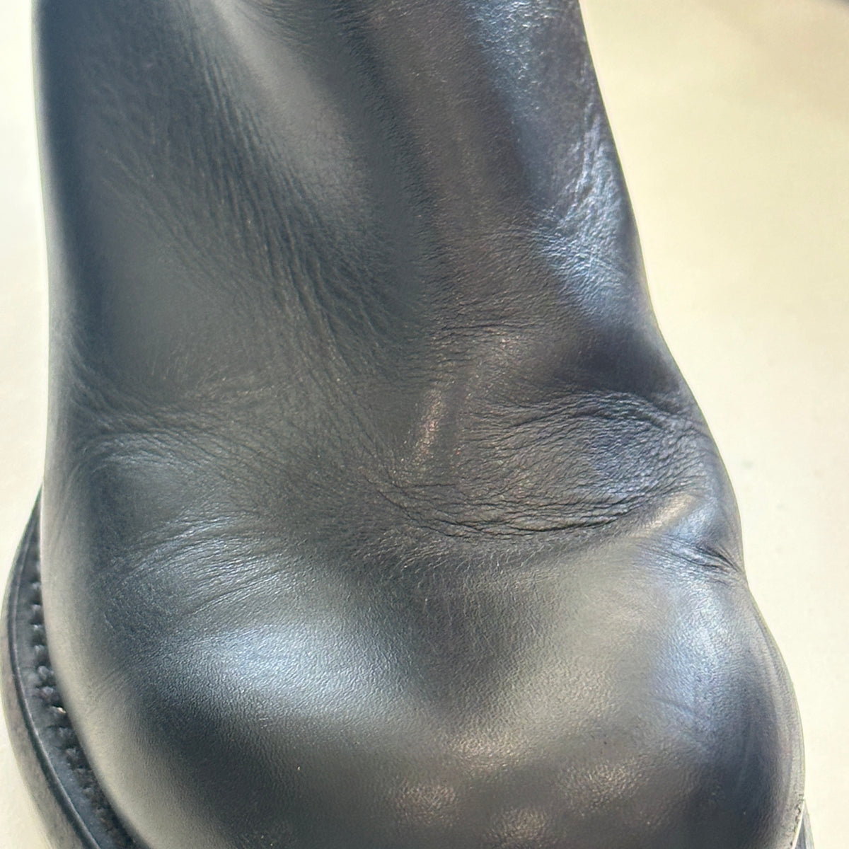 Alaia Black Knee length Boots in Calfskin (RRP £1200) | Authentic Preloved