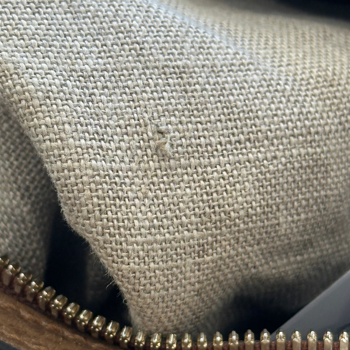 Gucci Large GG Monogram Canvas Brown Leather Hobo Bag (RRP £1500) | Authentic Preloved