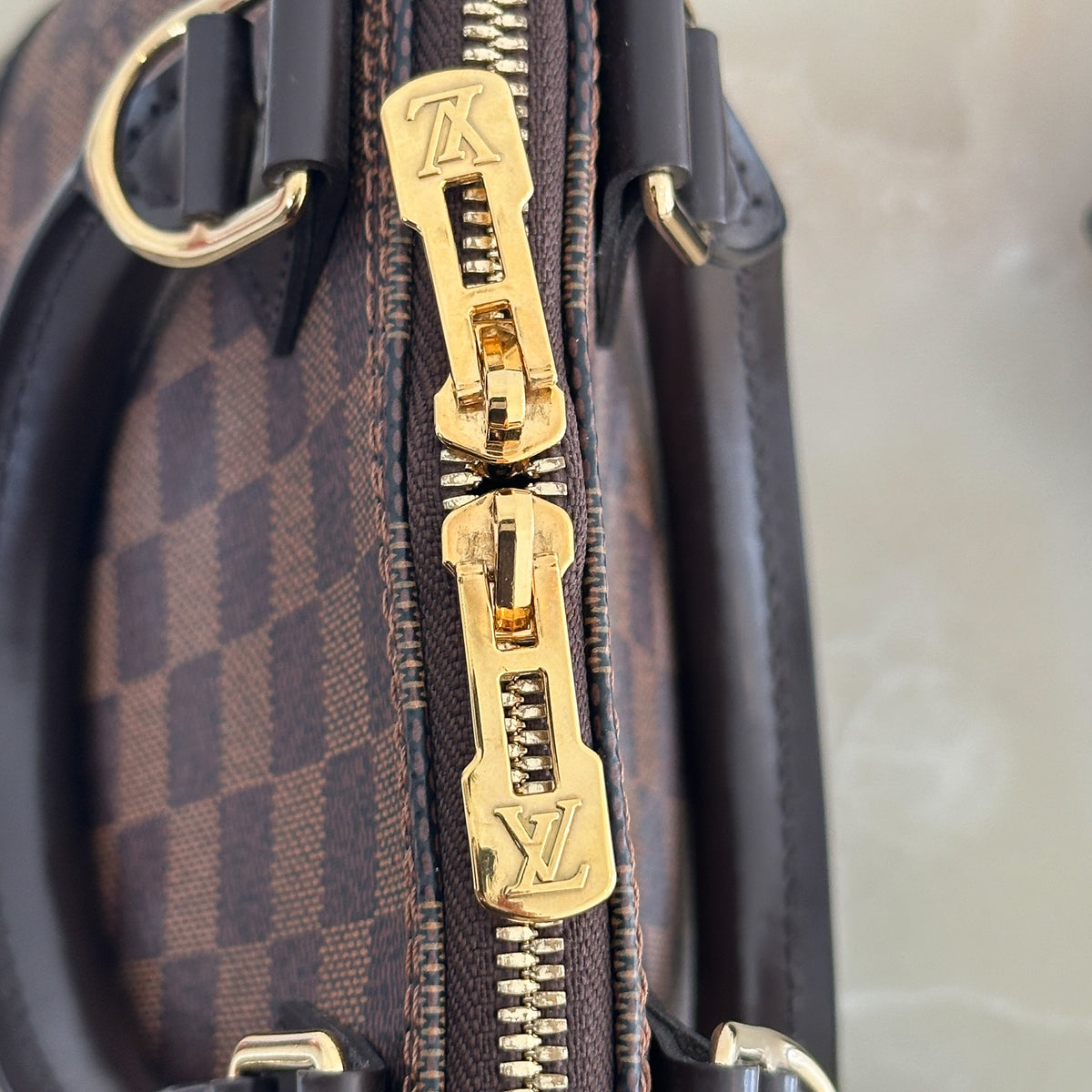Louis Vuitton Alma BB Bag in Damier Ebene Canvas (RRP £1480) | Authentic Preloved