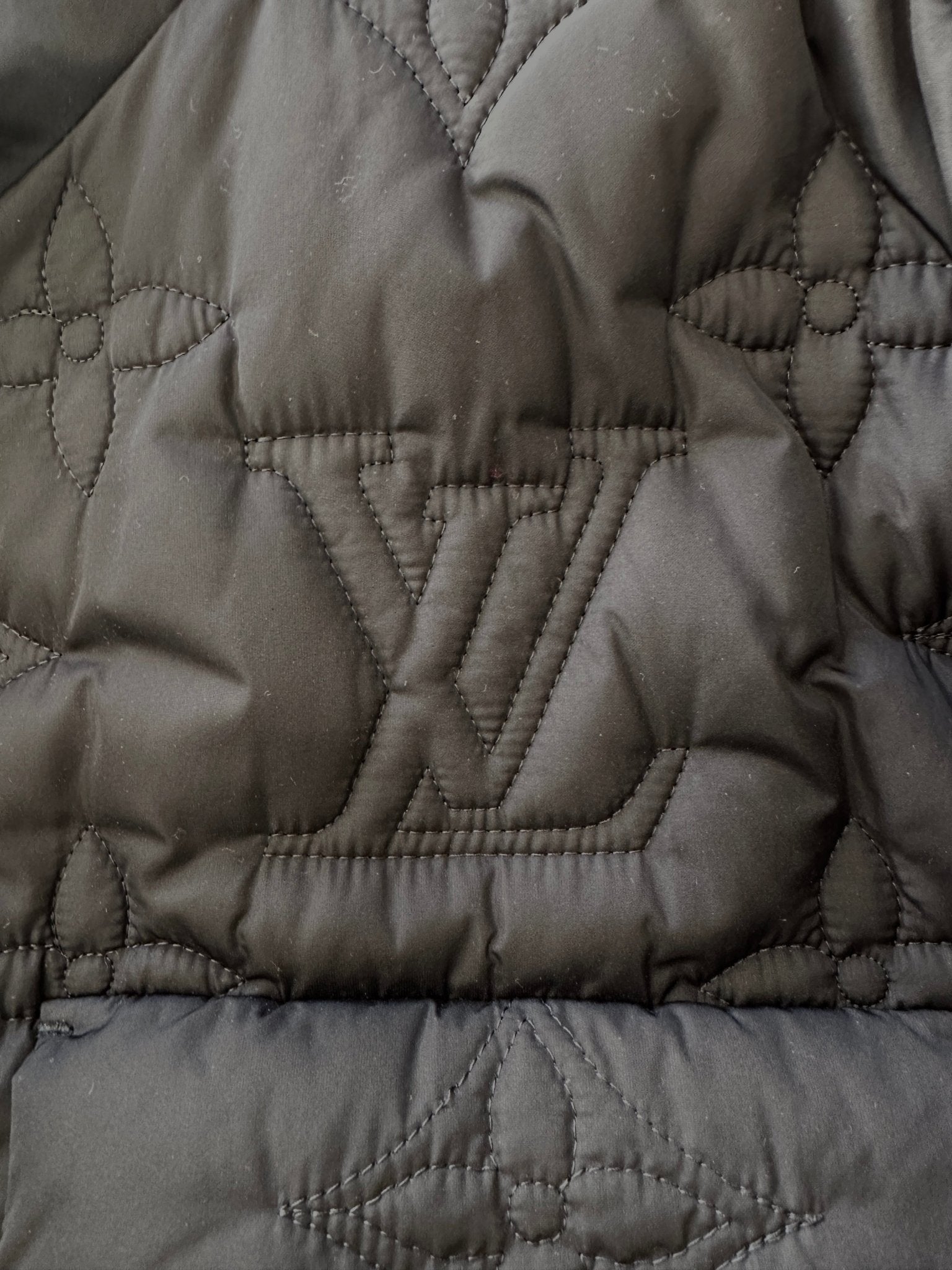 NEW Louis Vuitton Navy Monogram Unisex Padded Jacket RRP £2100 | Authentic Preloved - Reloved Again