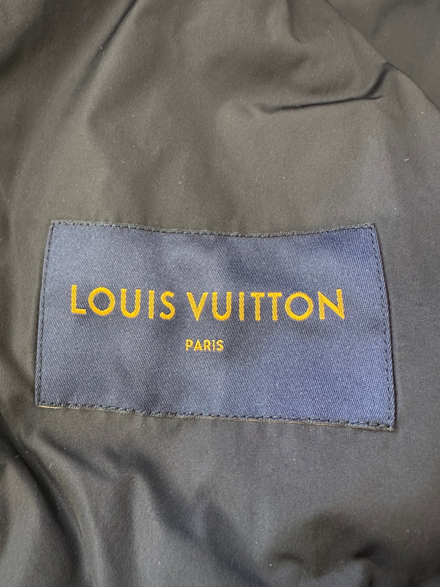 NEW Louis Vuitton Navy Monogram Unisex Padded Jacket RRP £2100 | Authentic Preloved - Reloved Again