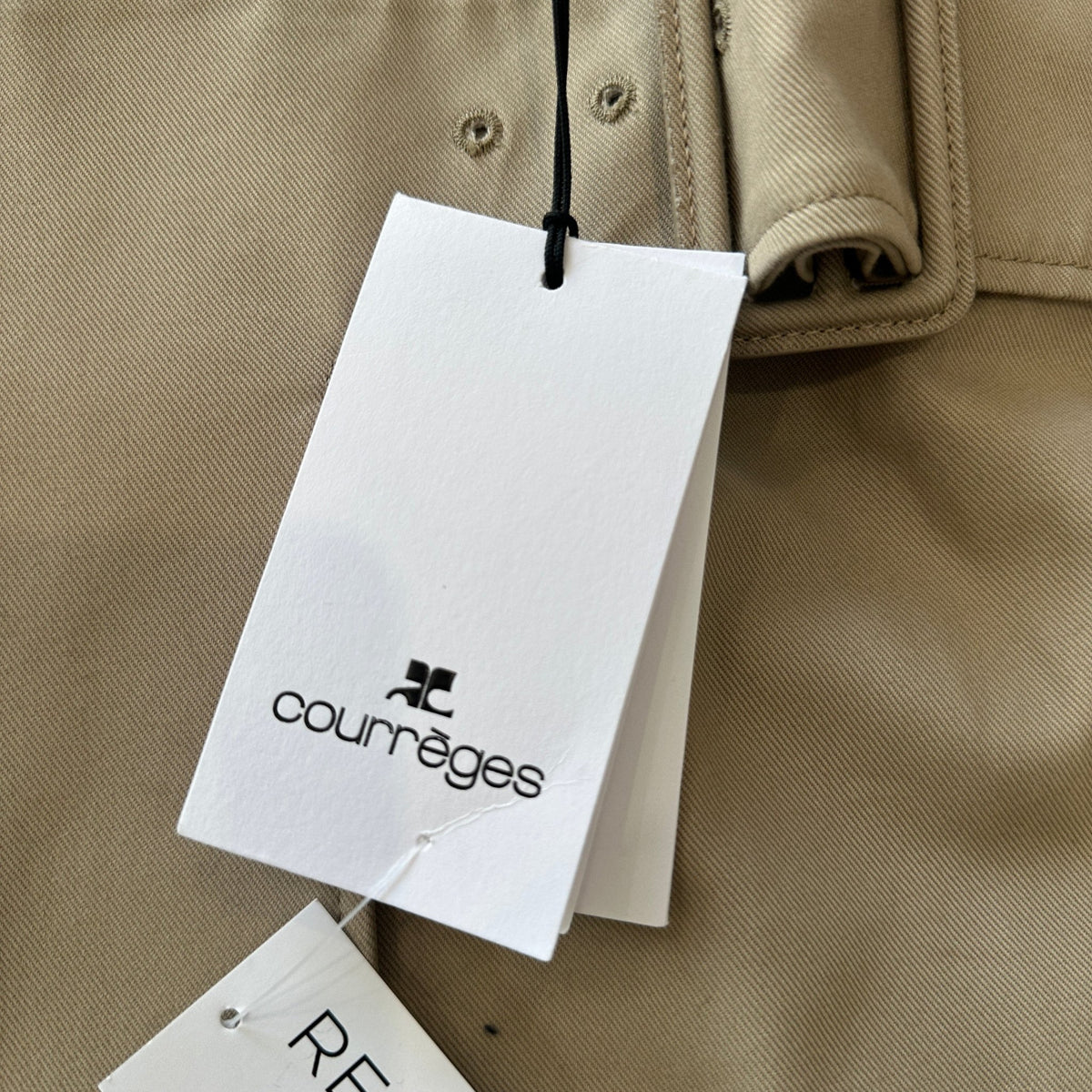 NEW Courreges Utility Buckle Belt Skirt (RRP 660) | Authentic Preloved - Reloved Again