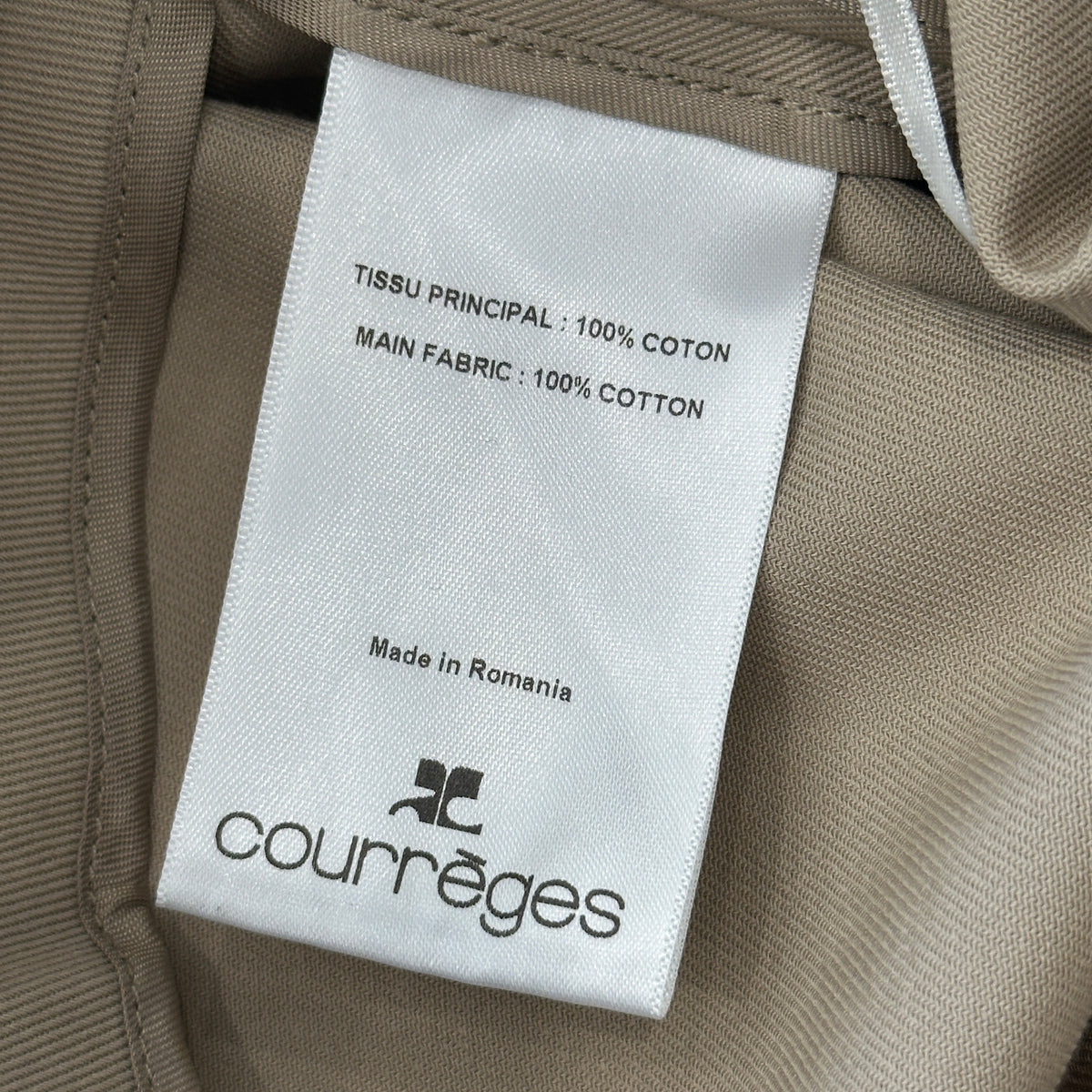 NEW Courreges Utility Buckle Belt Skirt (RRP 660) | Authentic Preloved